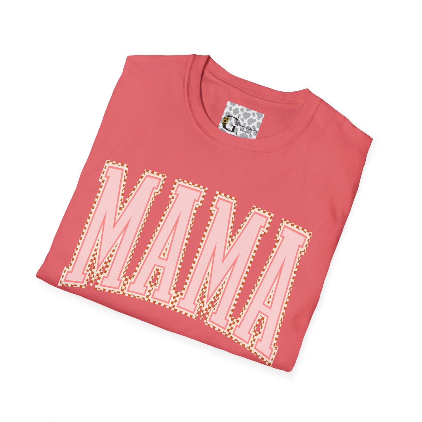 Light Pink University Mama T-Shirt