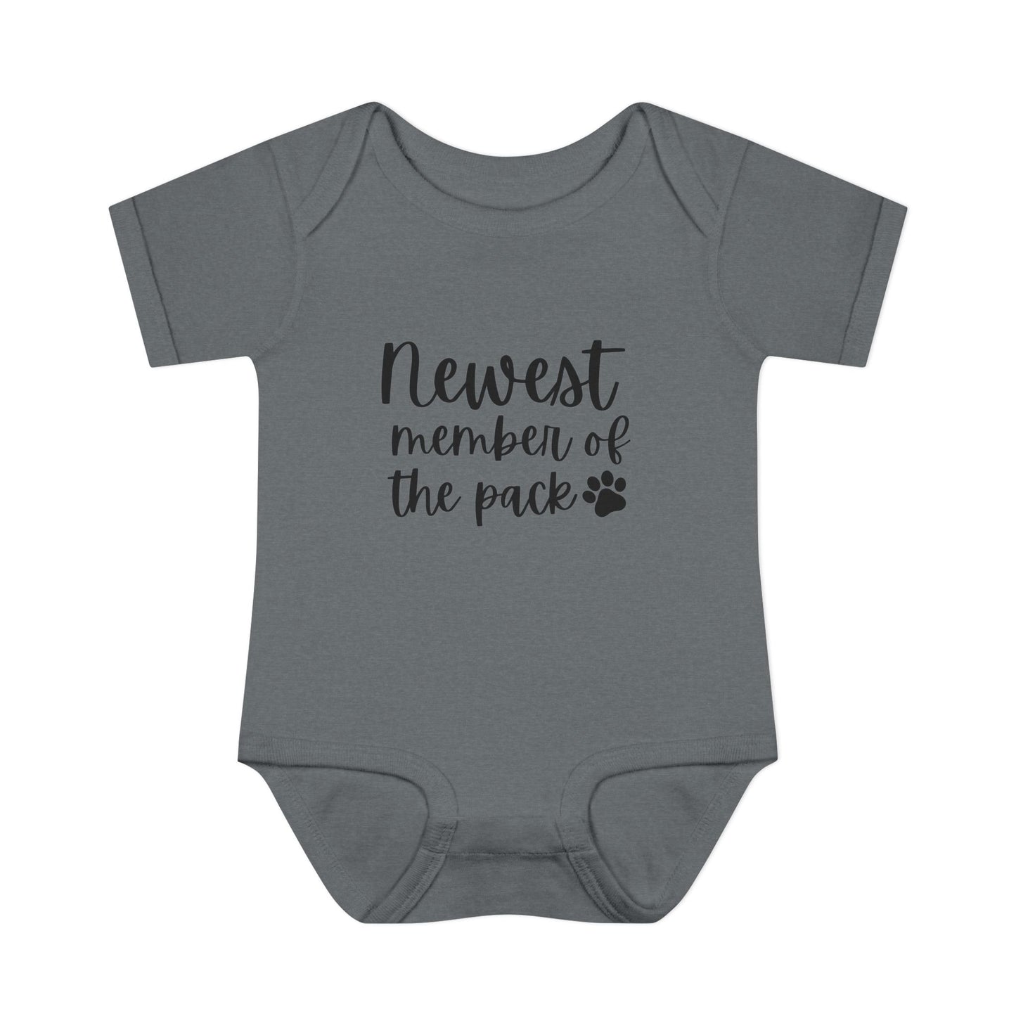 "Newest Member of the Pack" Baby Onesie