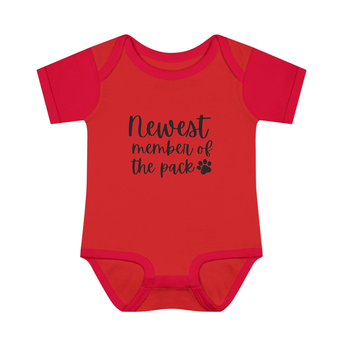 "Newest Member of the Pack" Baby Onesie