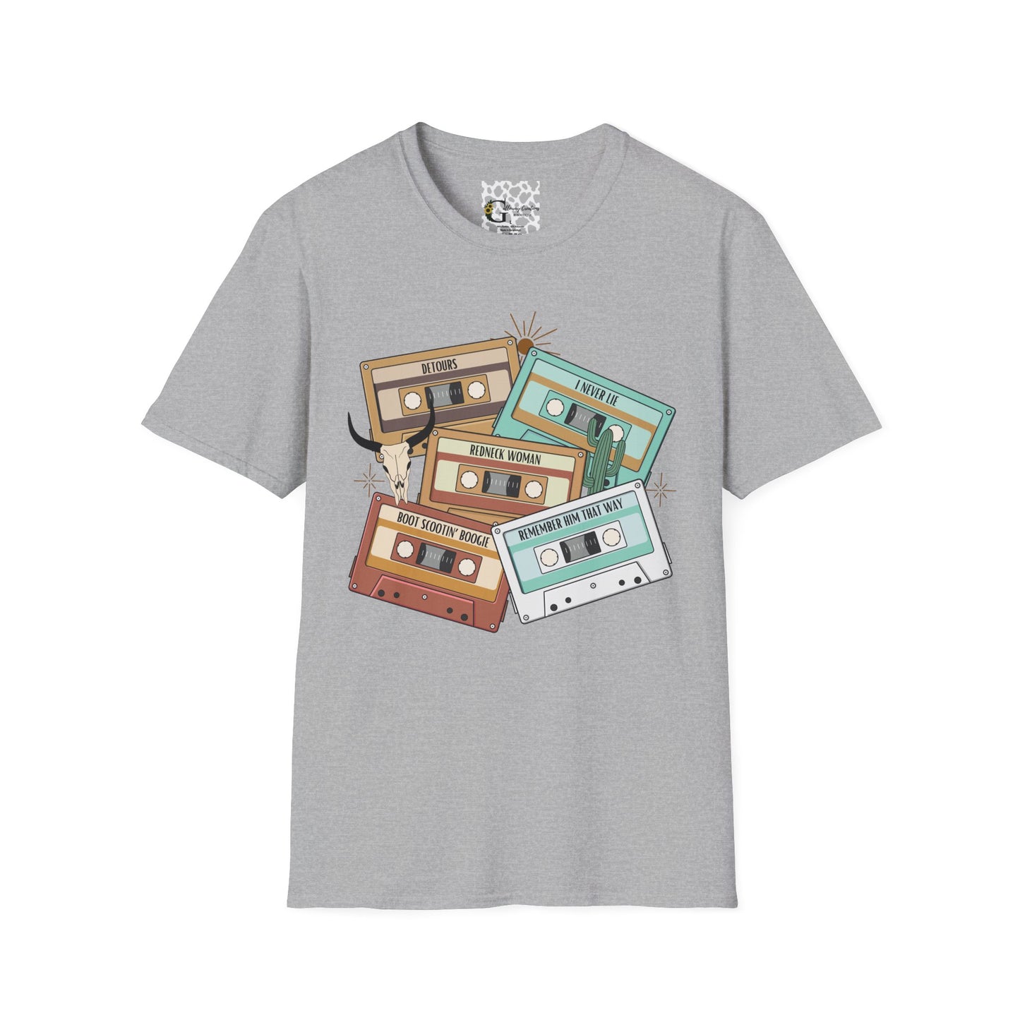 Custom Retro Cassette Tape T-Shirt