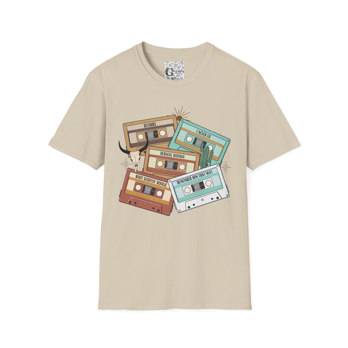 Custom Retro Cassette Tape T-Shirt