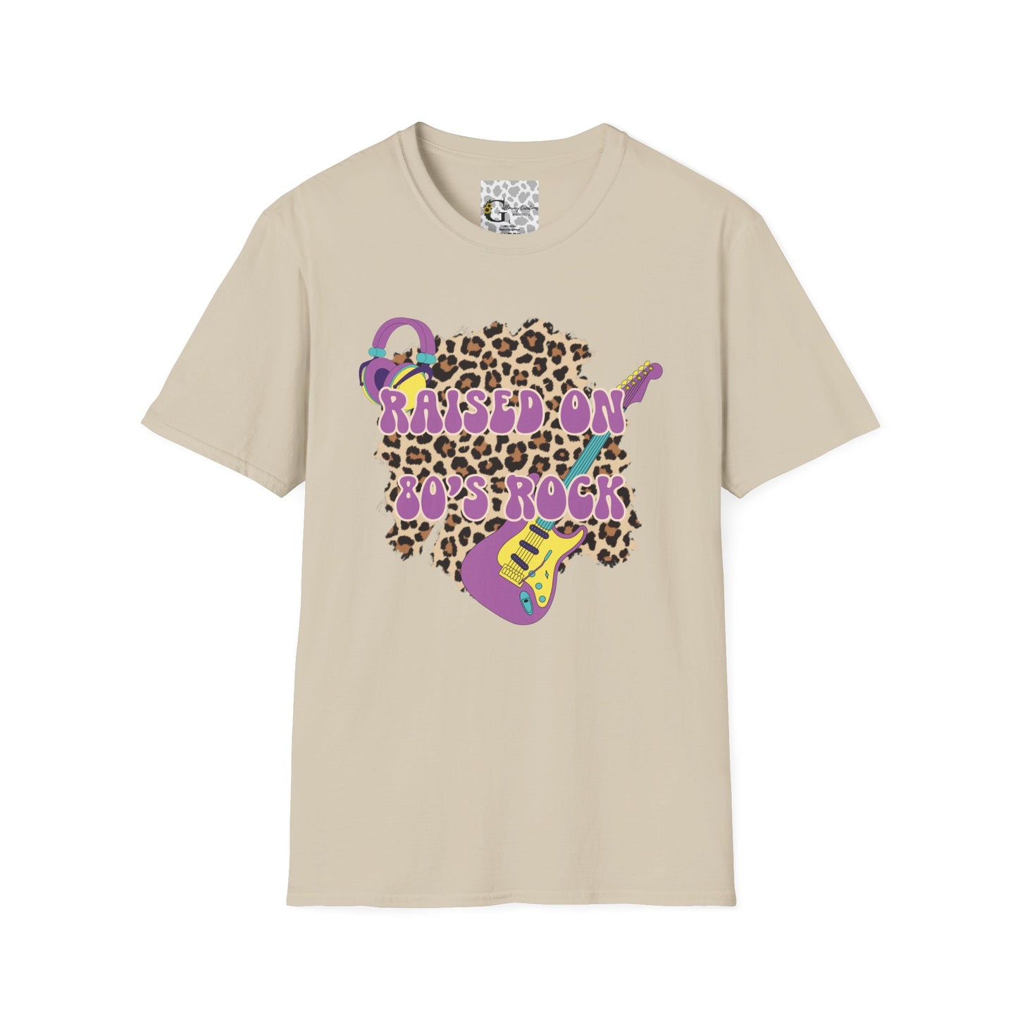 "Raised On 80's Rock" T-Shirt