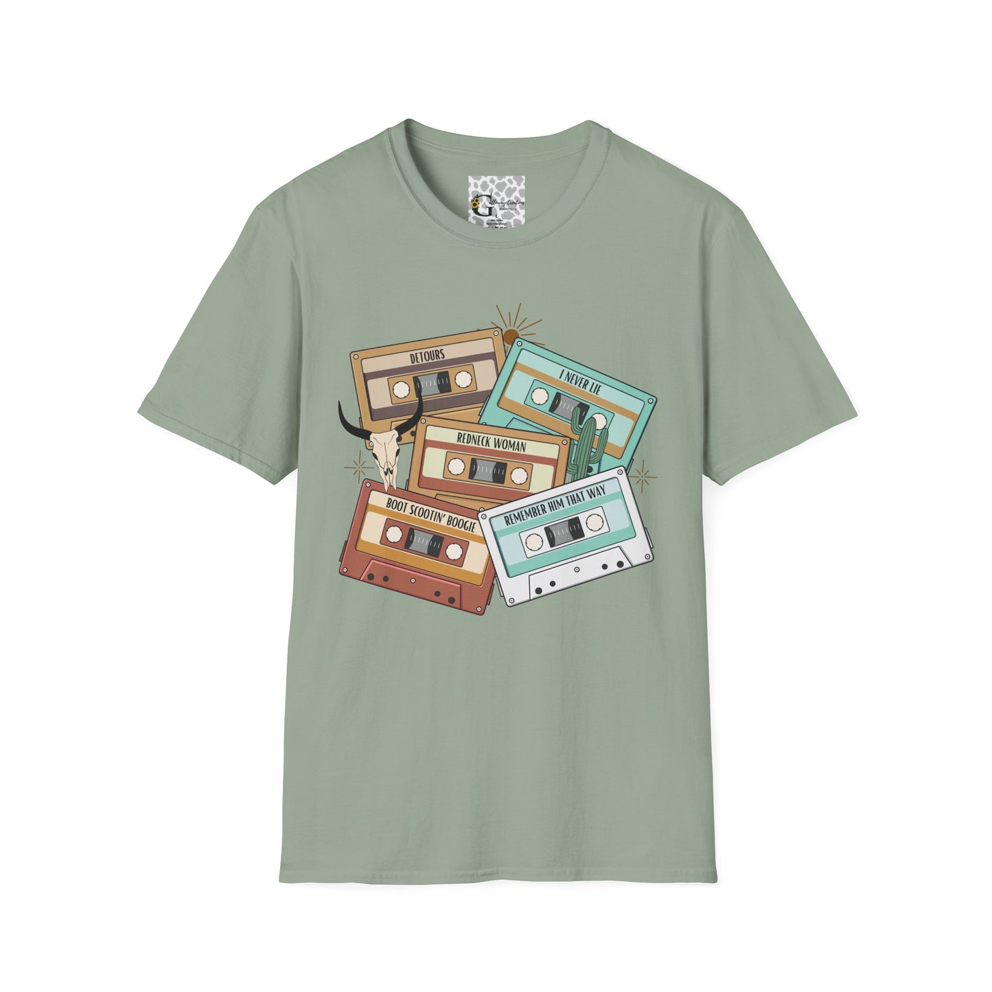 Custom Retro Cassette Tape T-Shirt