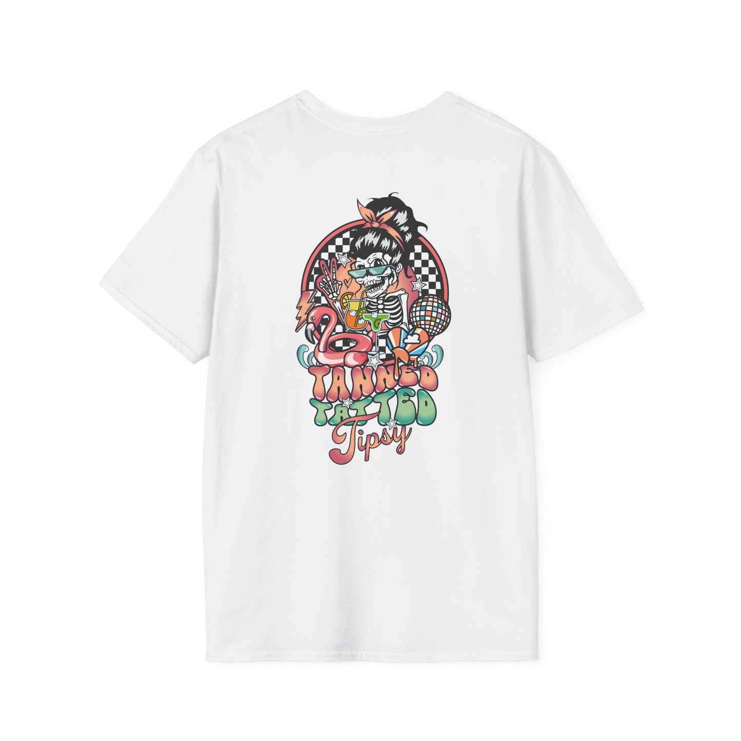 "Tanned Tatted Tipsy" T-Shirt
