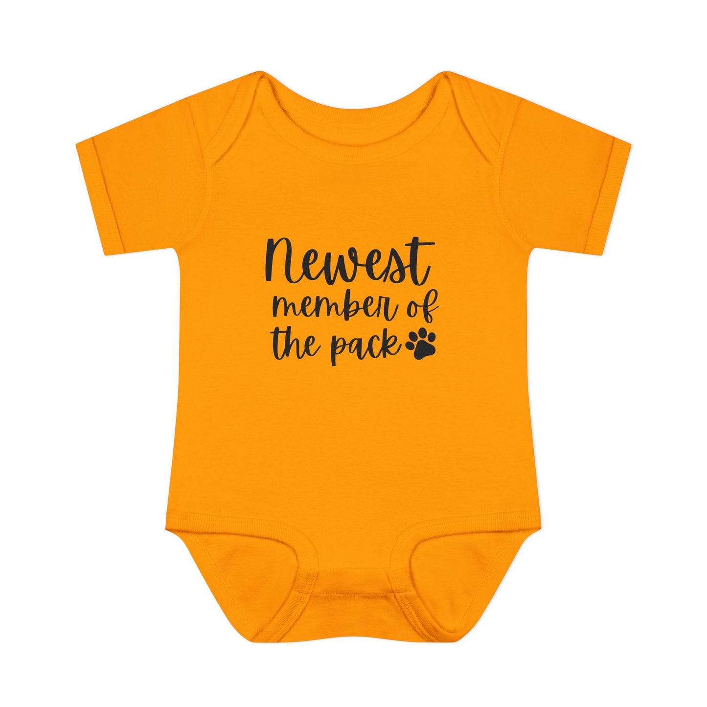 "Newest Member of the Pack" Baby Onesie