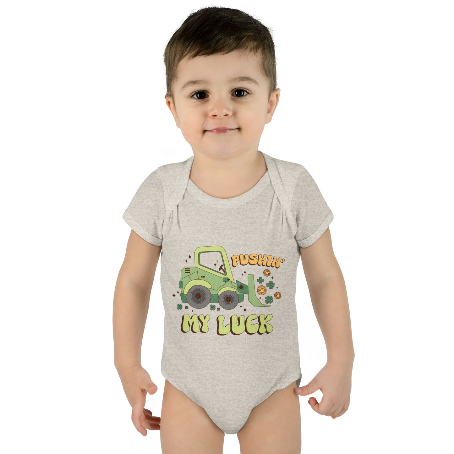"Pushin' My Luck" Baby Onesie