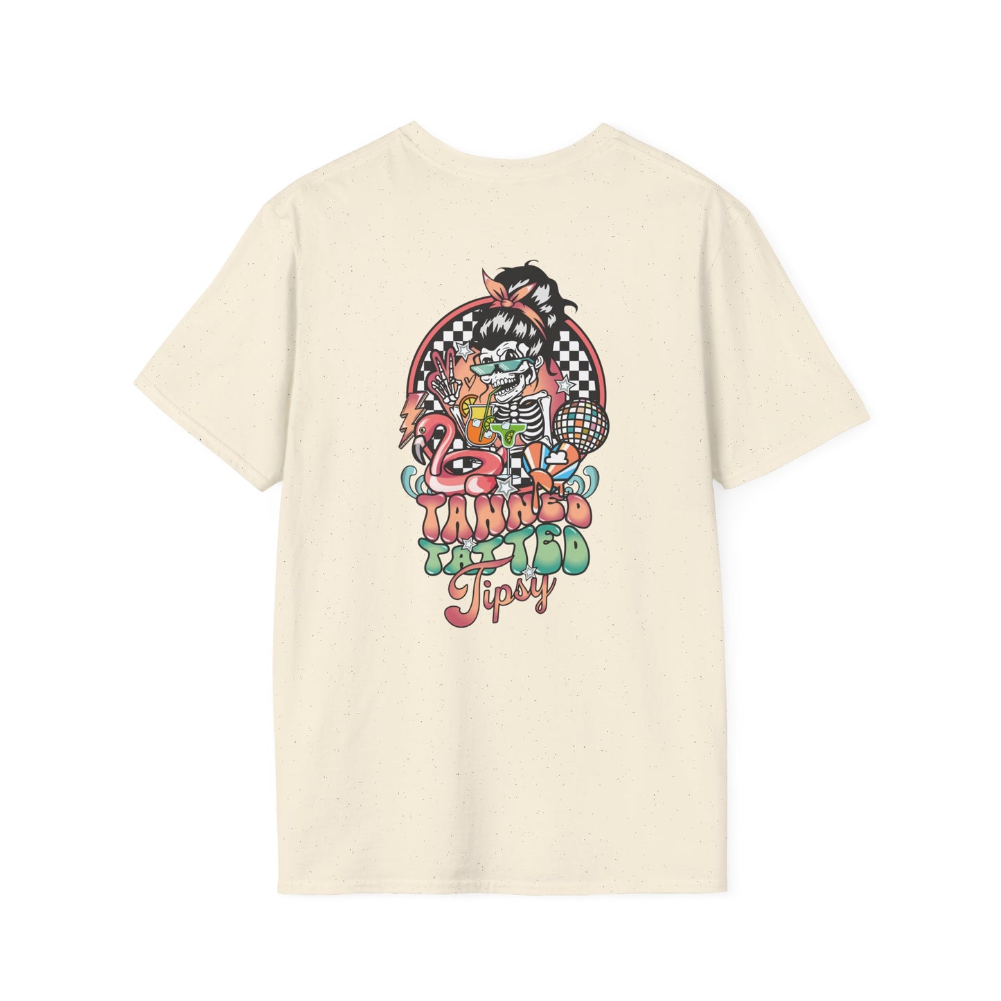 "Tanned Tatted Tipsy" T-Shirt