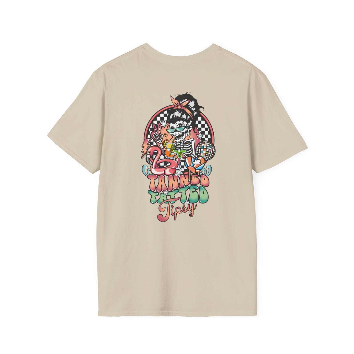 "Tanned Tatted Tipsy" T-Shirt