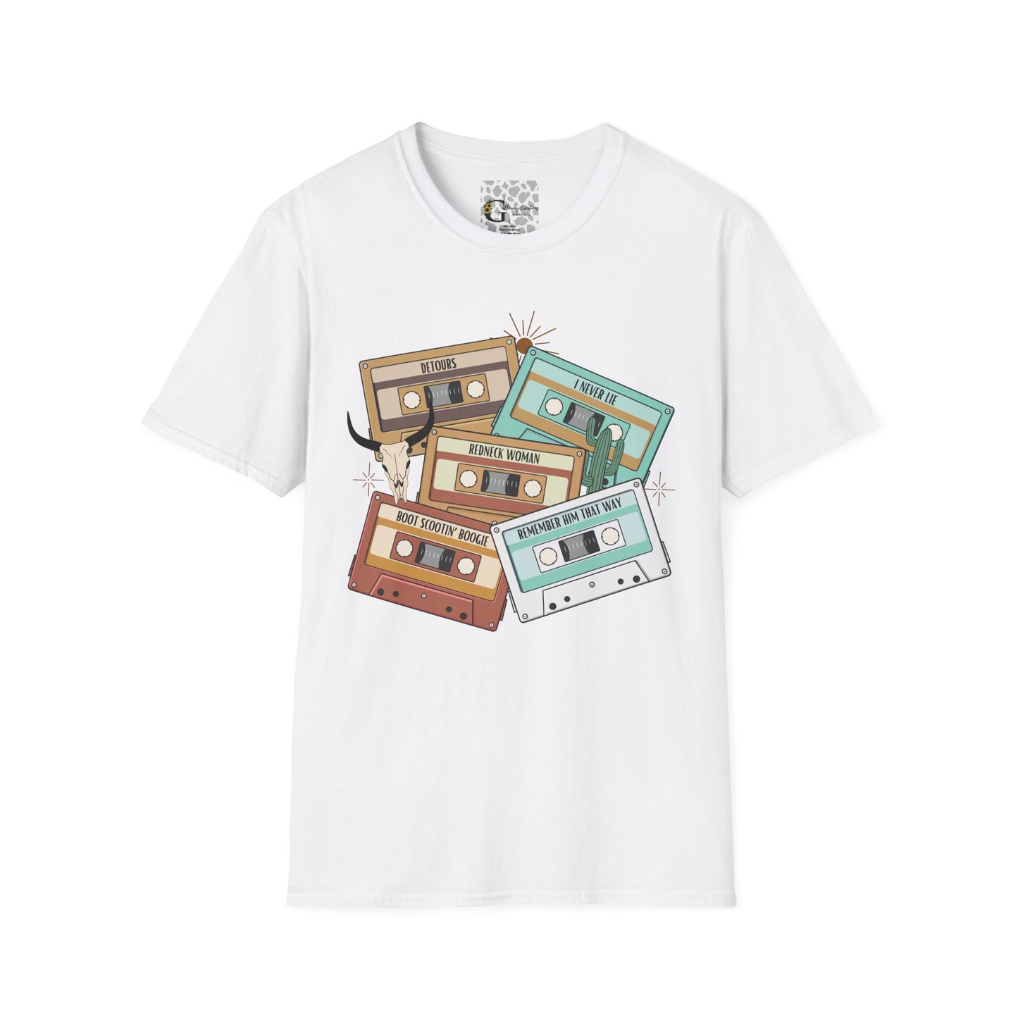 Custom Retro Cassette Tape T-Shirt