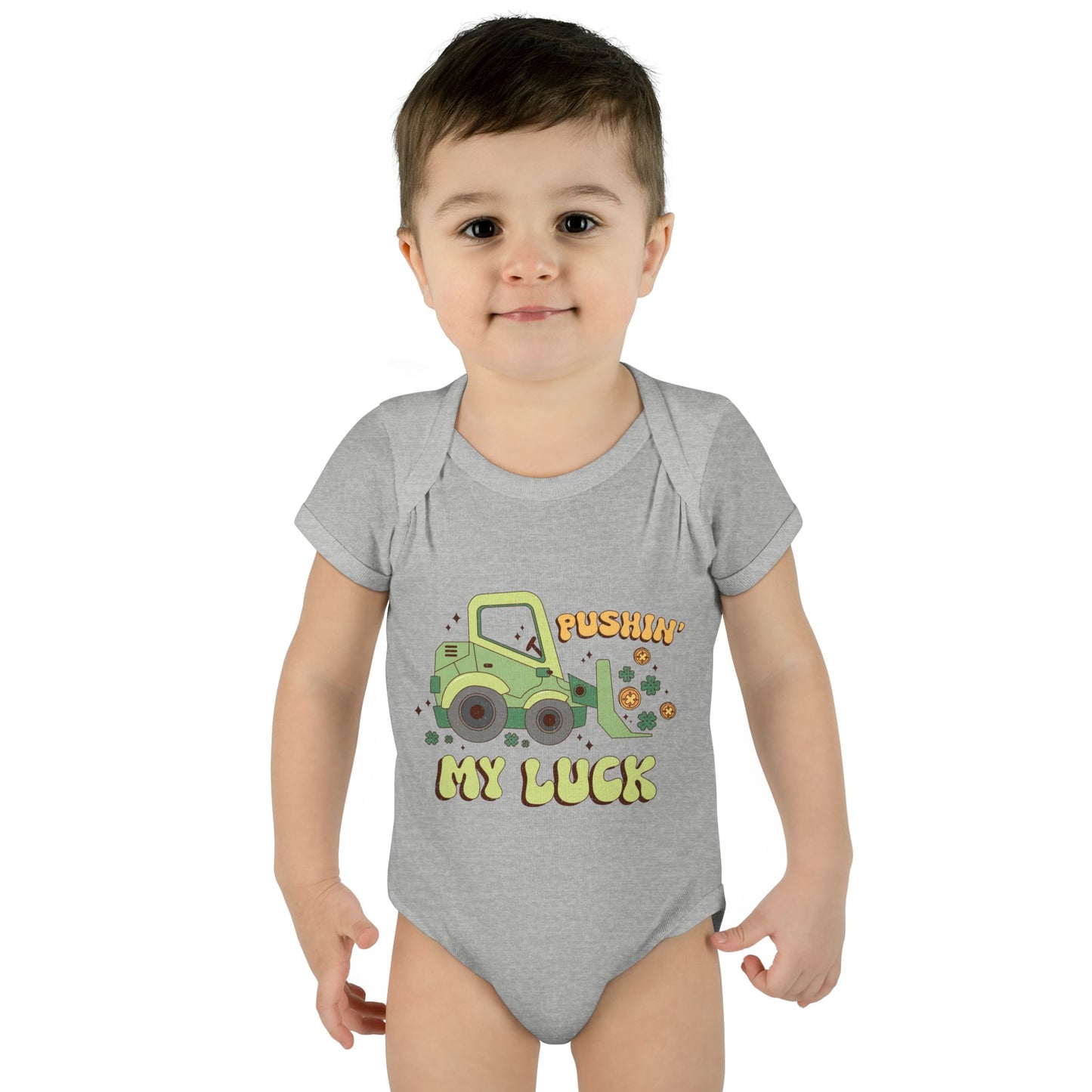 "Pushin' My Luck" Baby Onesie