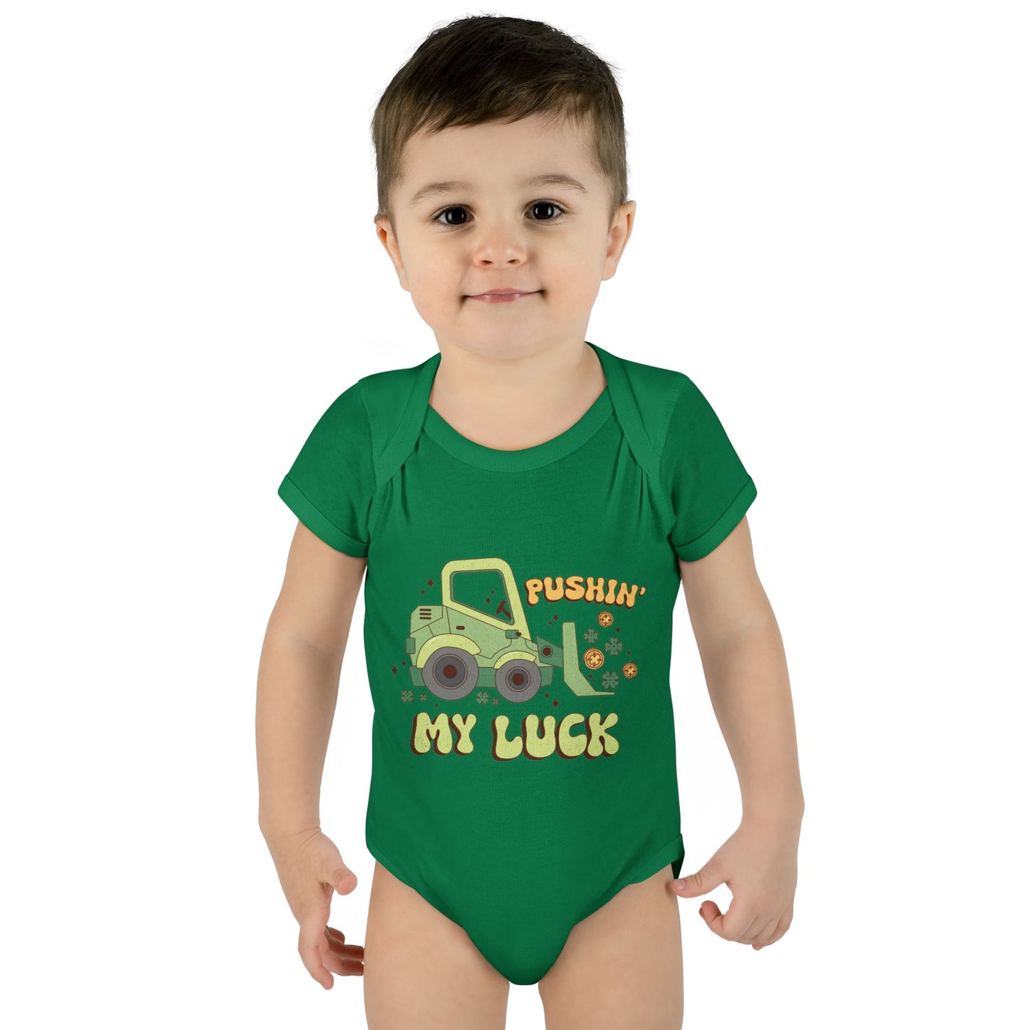 "Pushin' My Luck" Baby Onesie