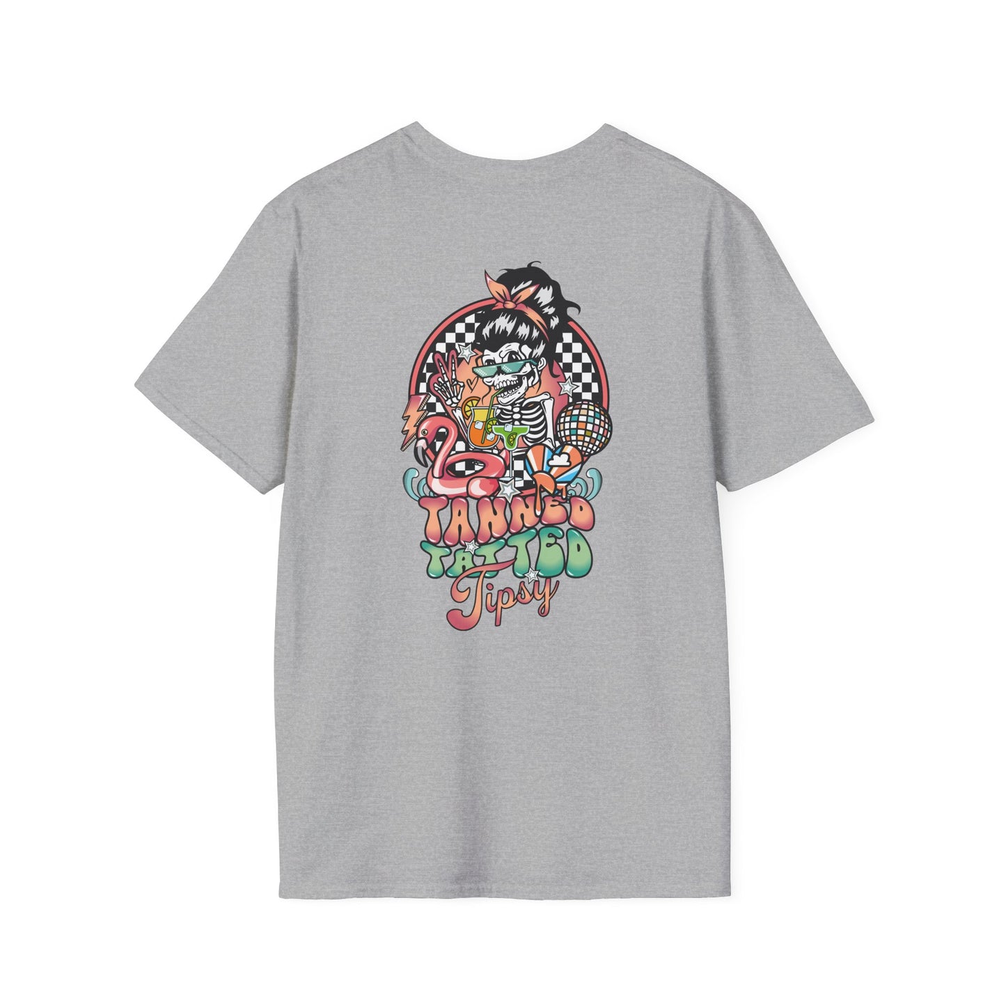 "Tanned Tatted Tipsy" T-Shirt
