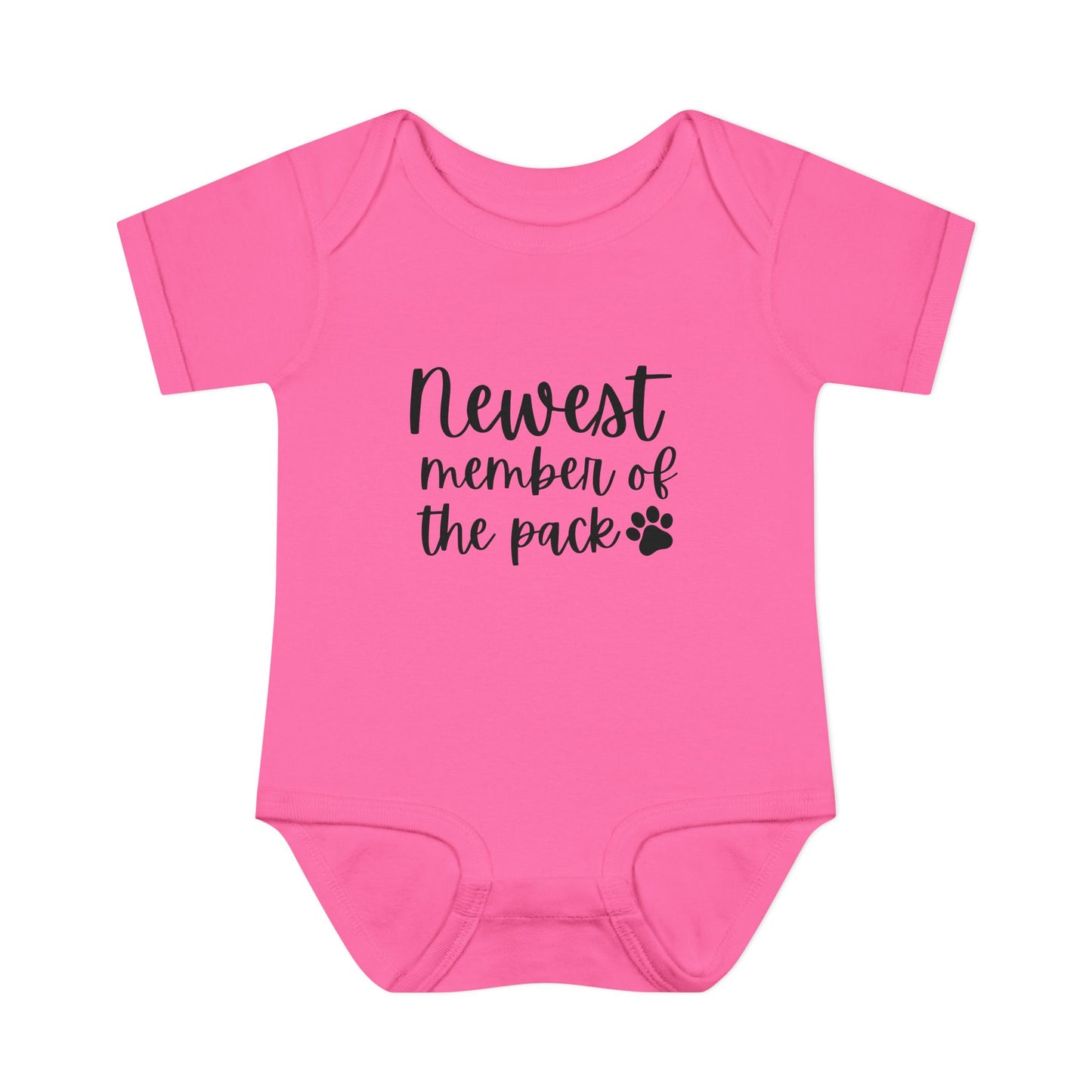"Newest Member of the Pack" Baby Onesie