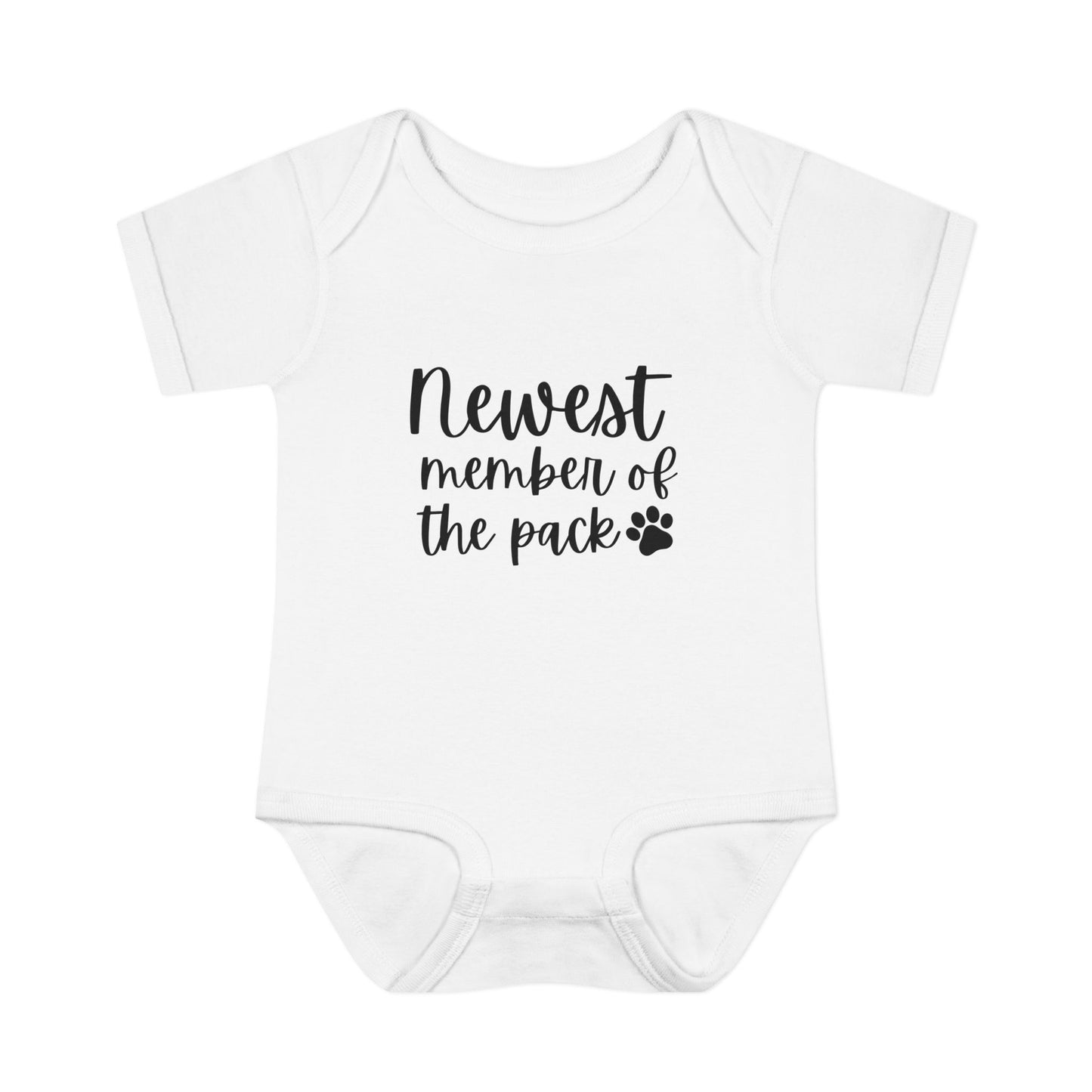 "Newest Member of the Pack" Baby Onesie