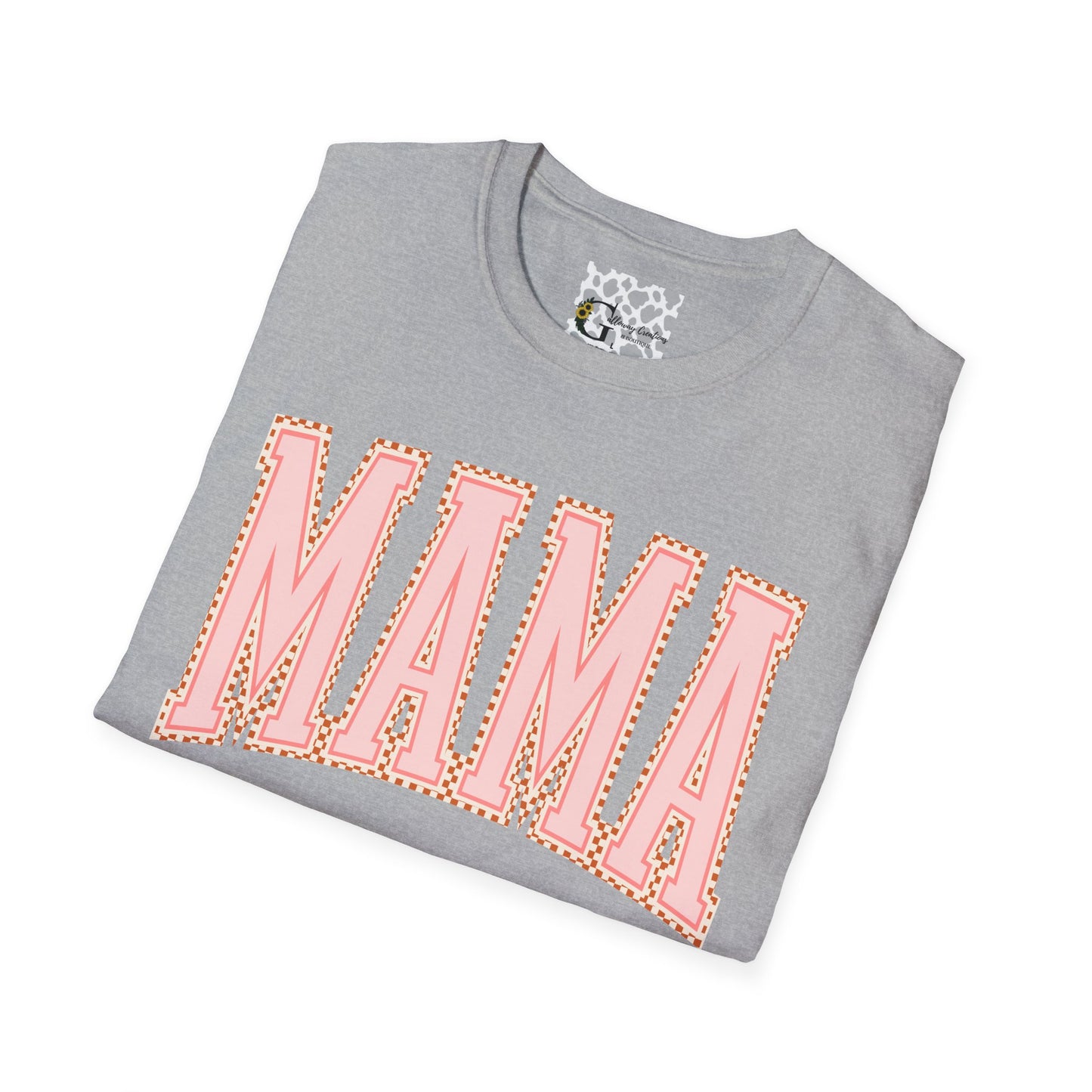 Light Pink University Mama T-Shirt