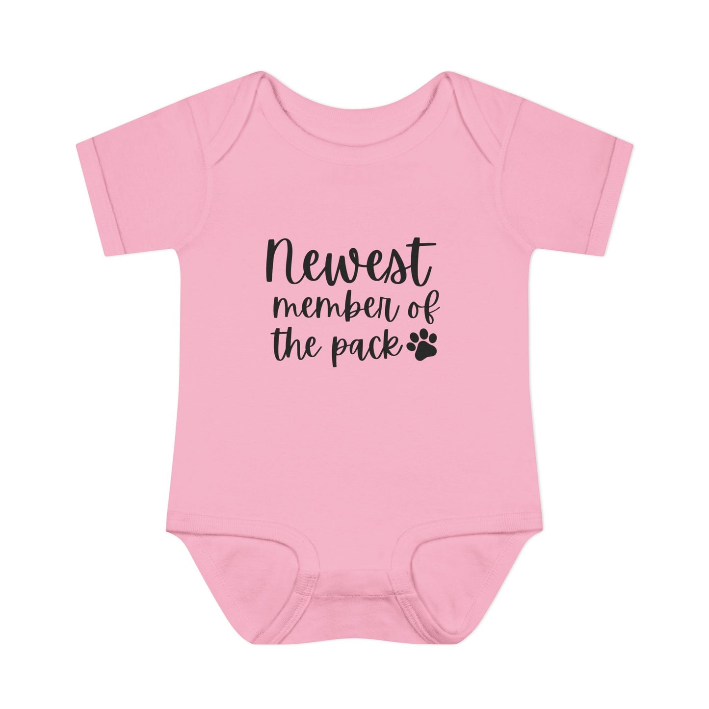 "Newest Member of the Pack" Baby Onesie
