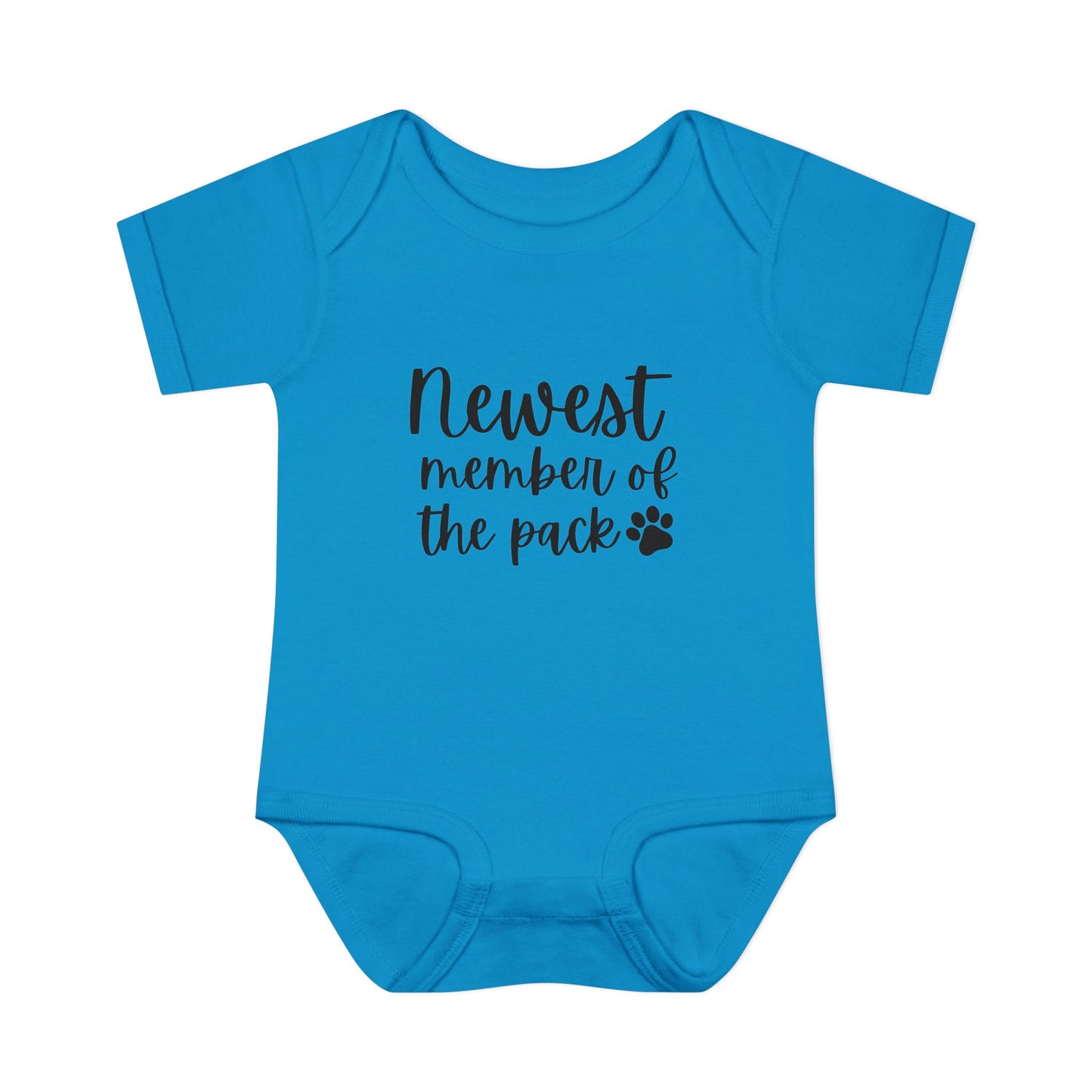 "Newest Member of the Pack" Baby Onesie