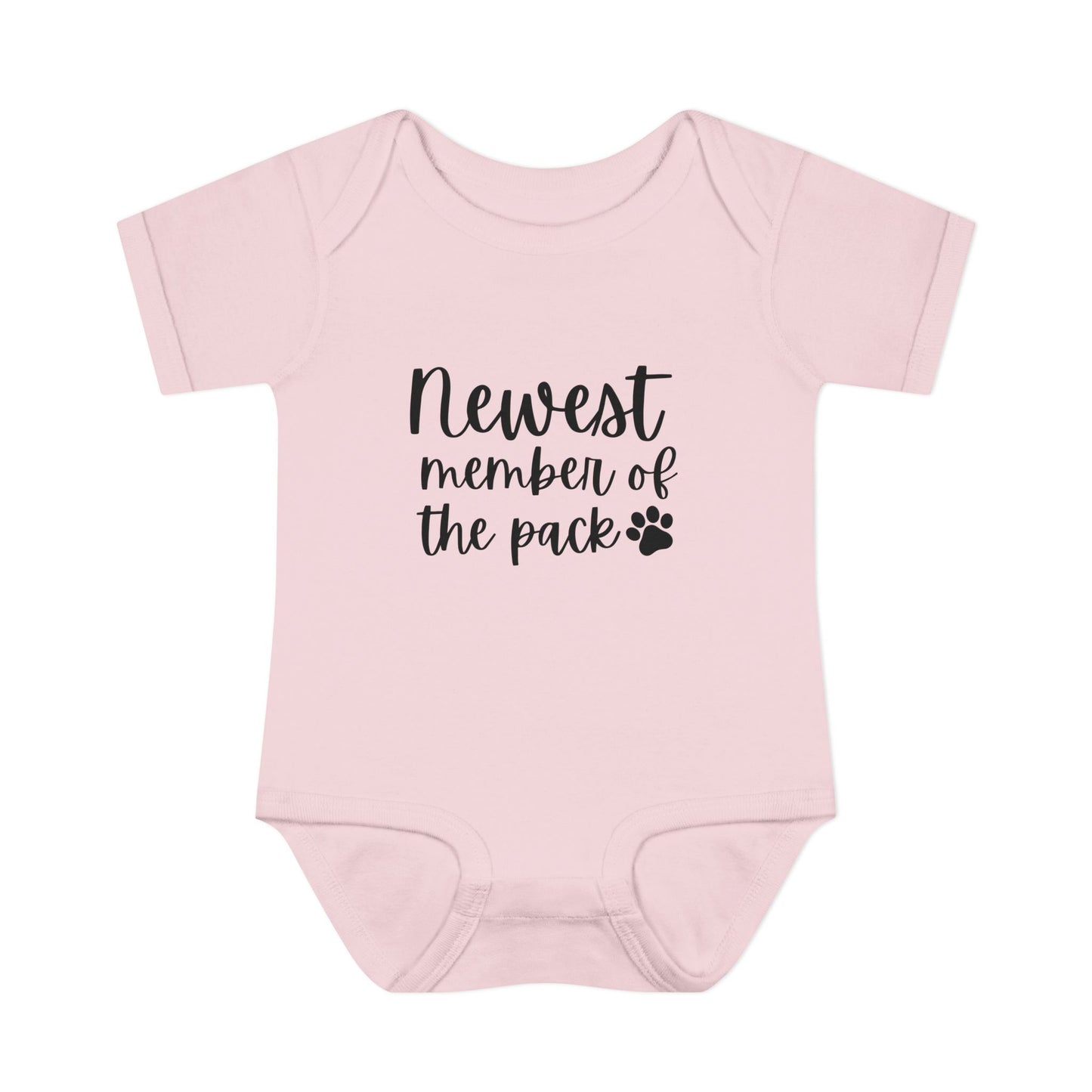 "Newest Member of the Pack" Baby Onesie
