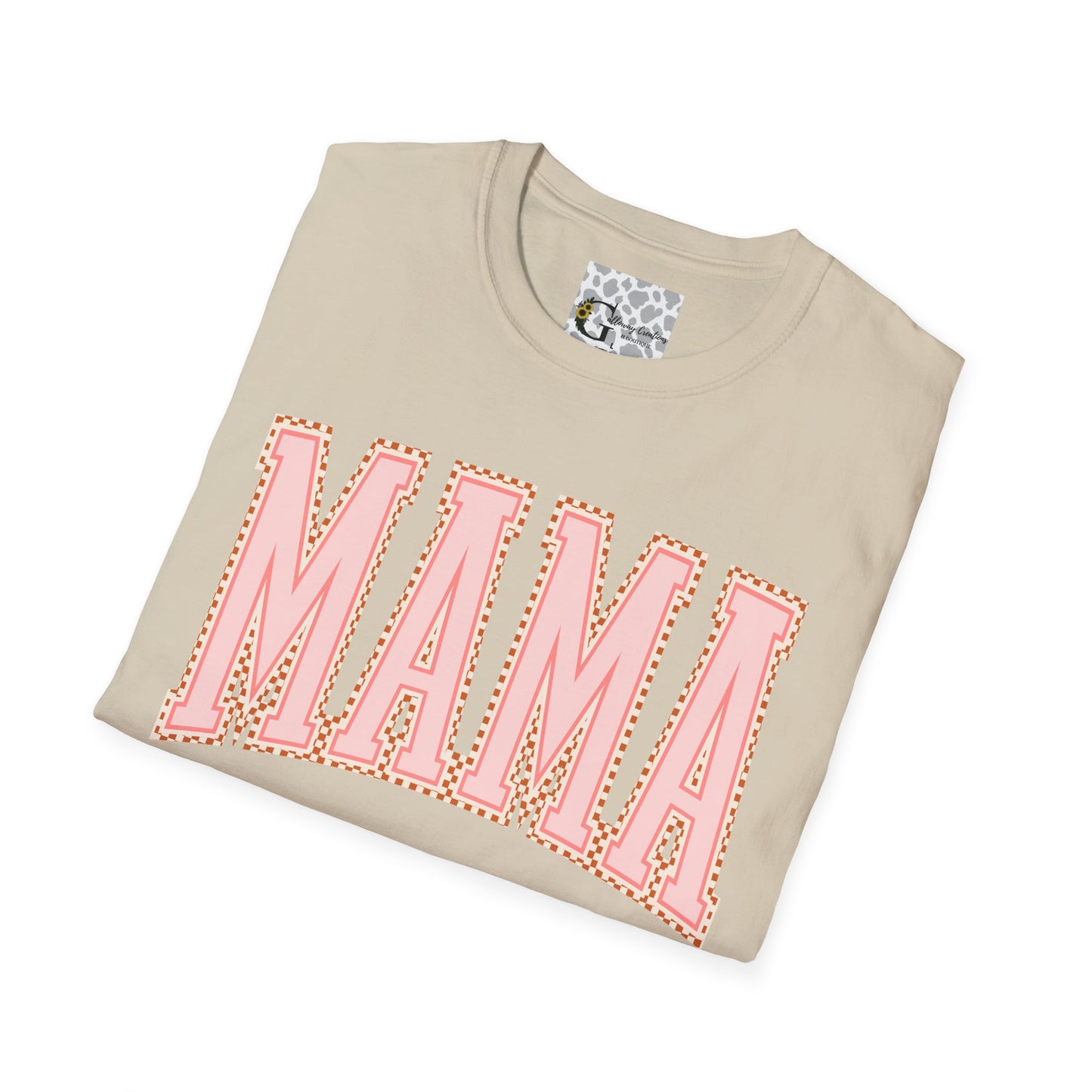 Light Pink University Mama T-Shirt