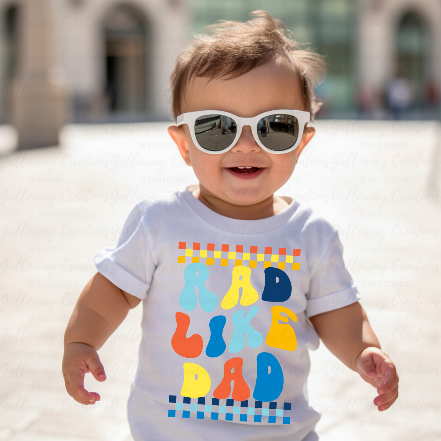 Rad Like Dad Baby T-Shirt