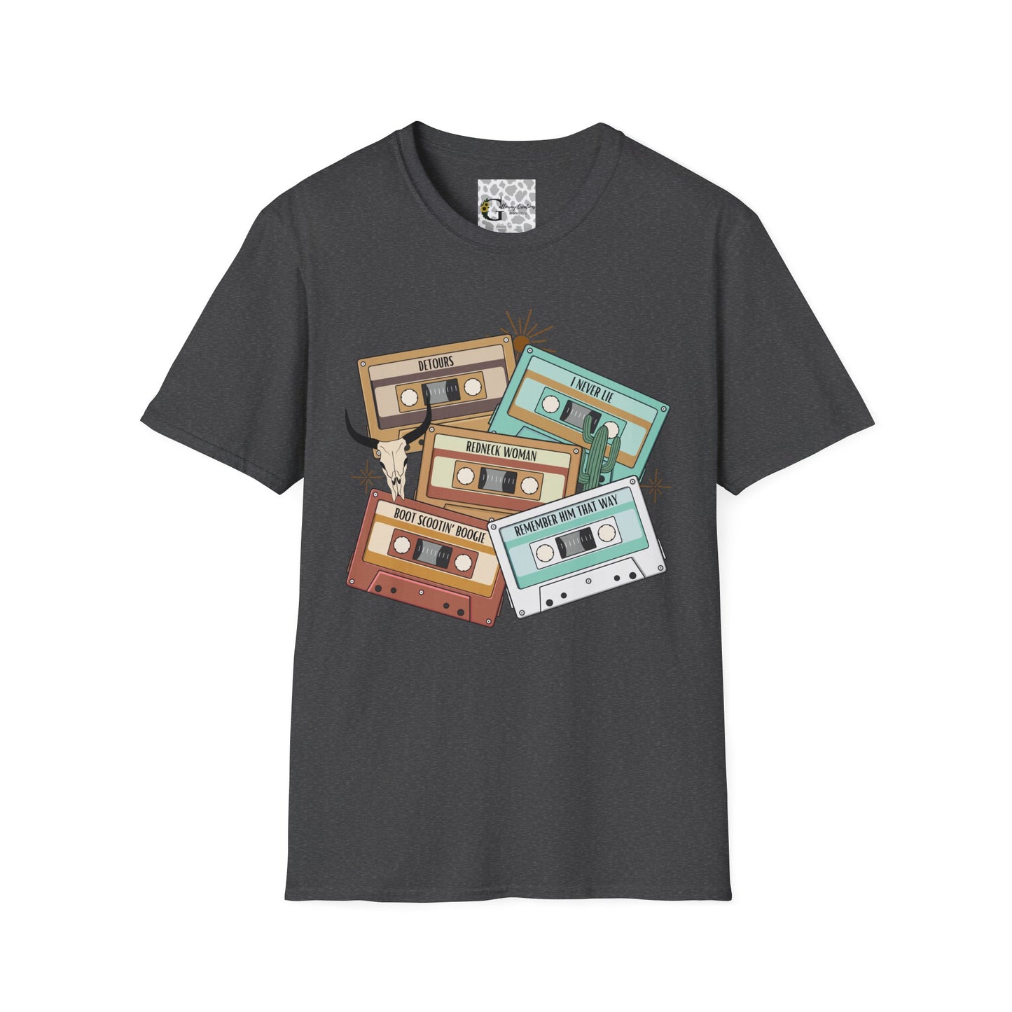 Custom Retro Cassette Tape T-Shirt