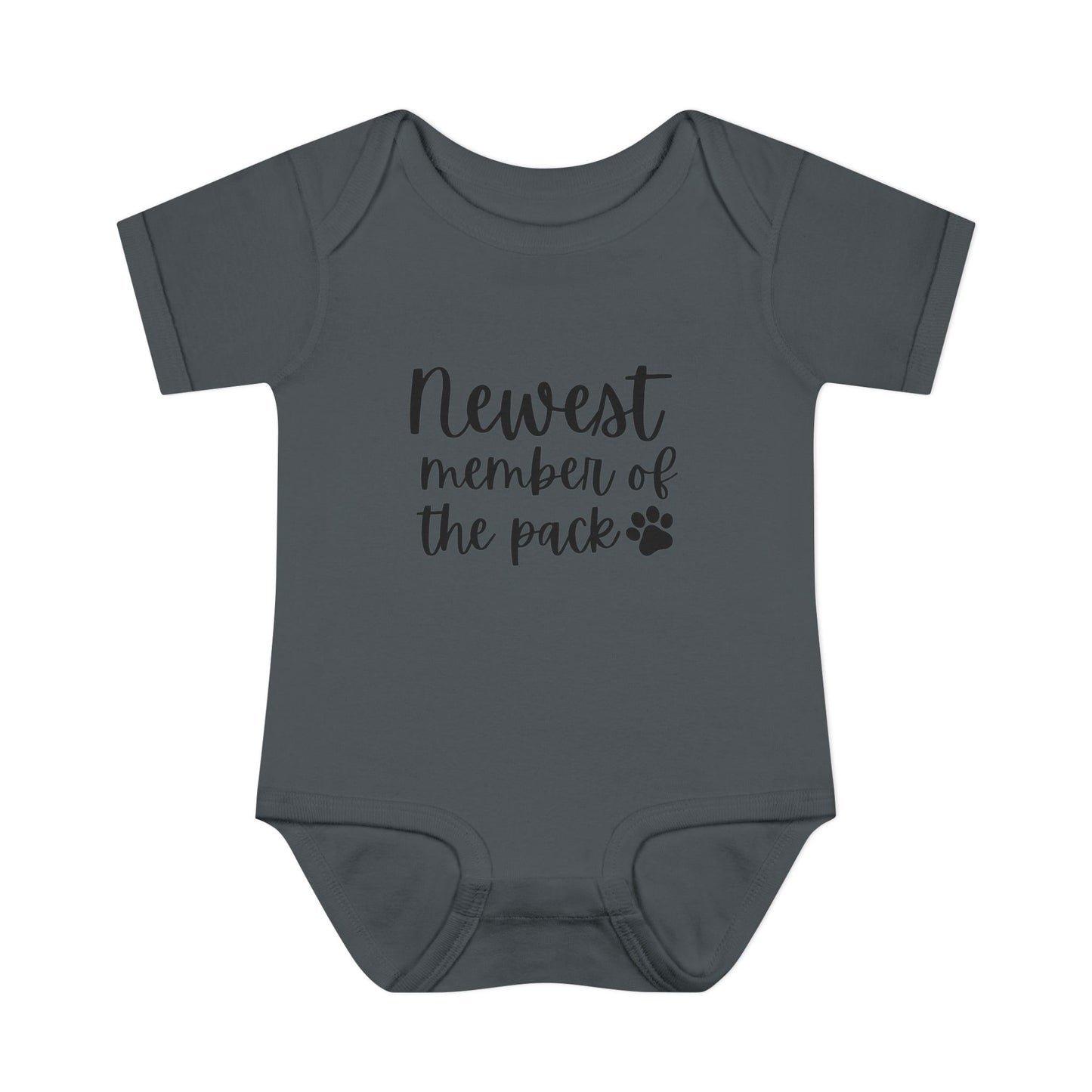 "Newest Member of the Pack" Baby Onesie