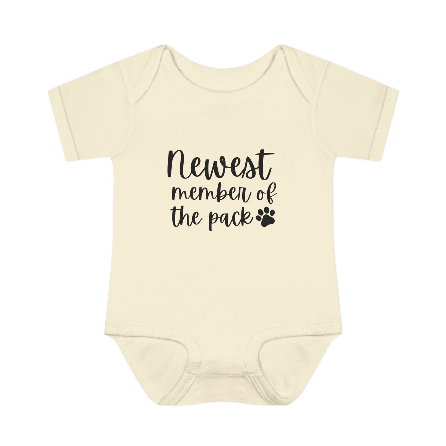 "Newest Member of the Pack" Baby Onesie