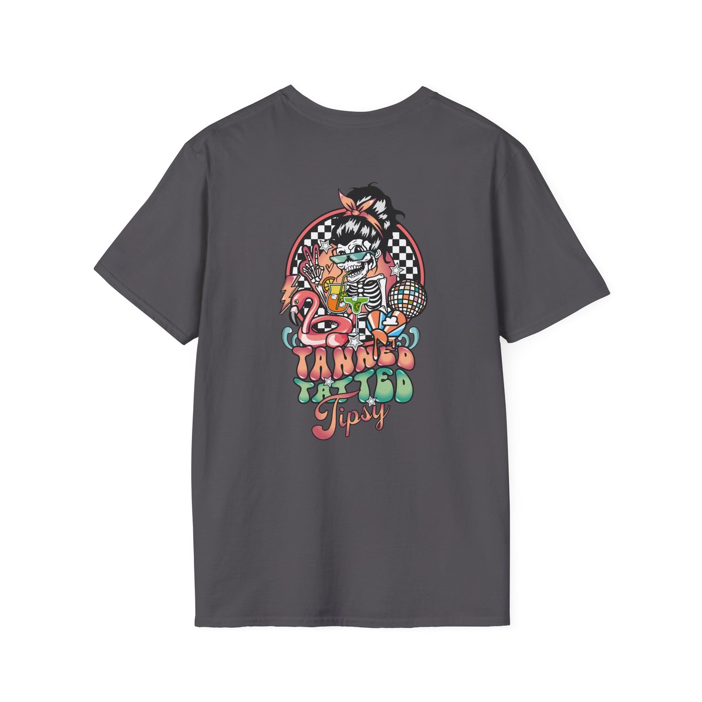 "Tanned Tatted Tipsy" T-Shirt