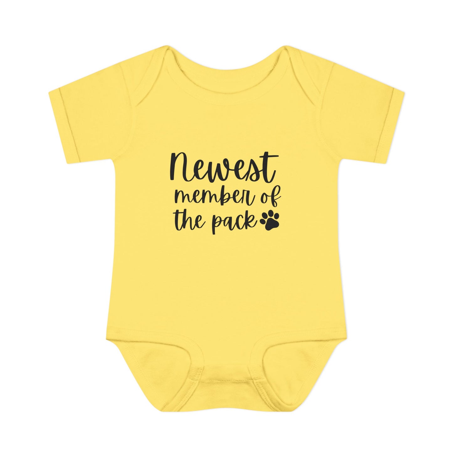 "Newest Member of the Pack" Baby Onesie