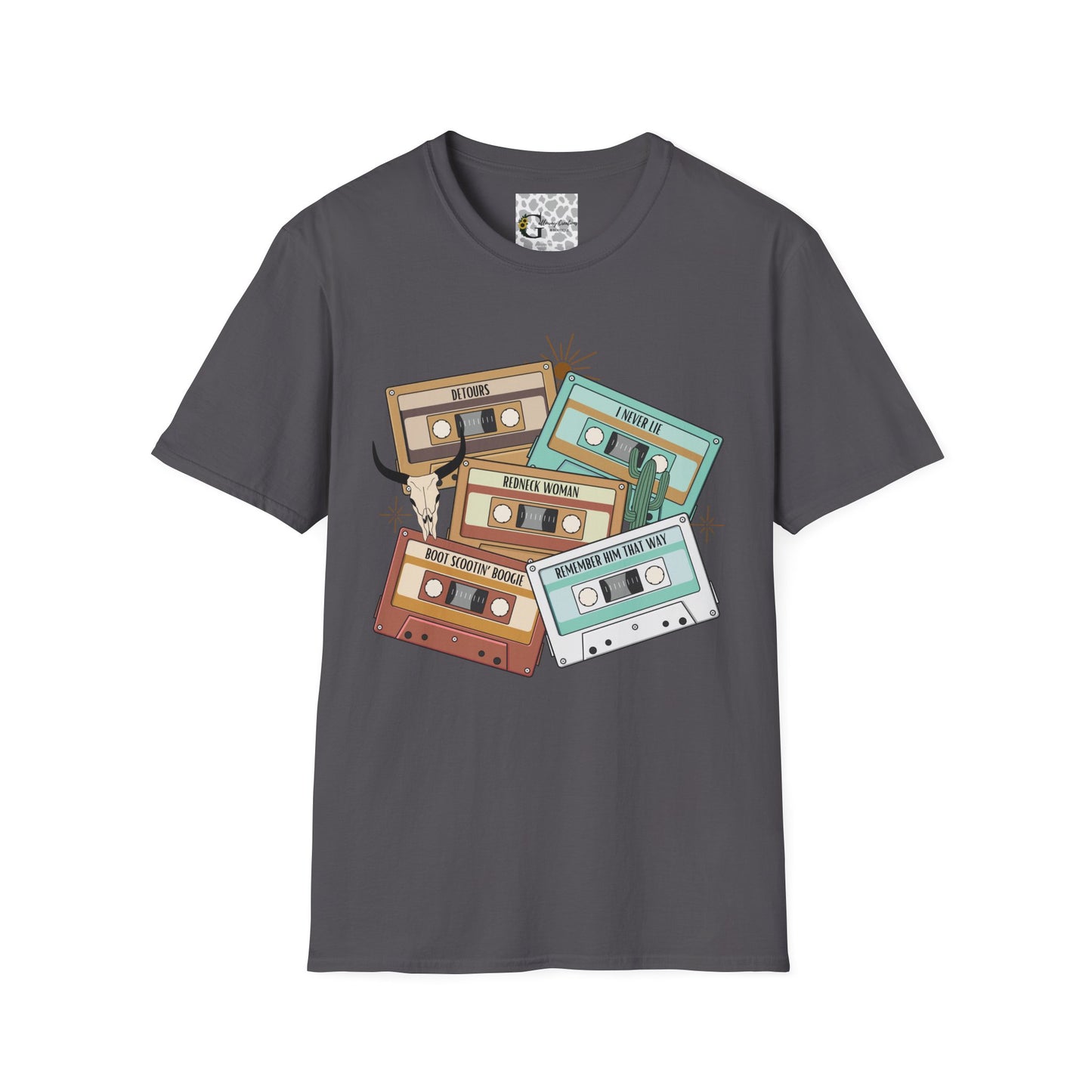 Custom Retro Cassette Tape T-Shirt