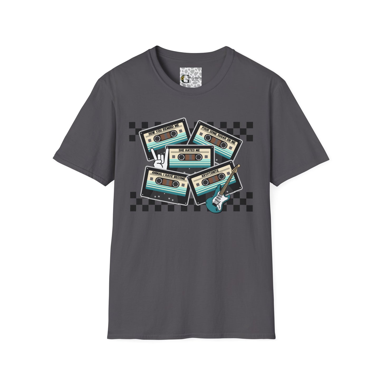 Custom Retro Rock Cassette T-Shirt