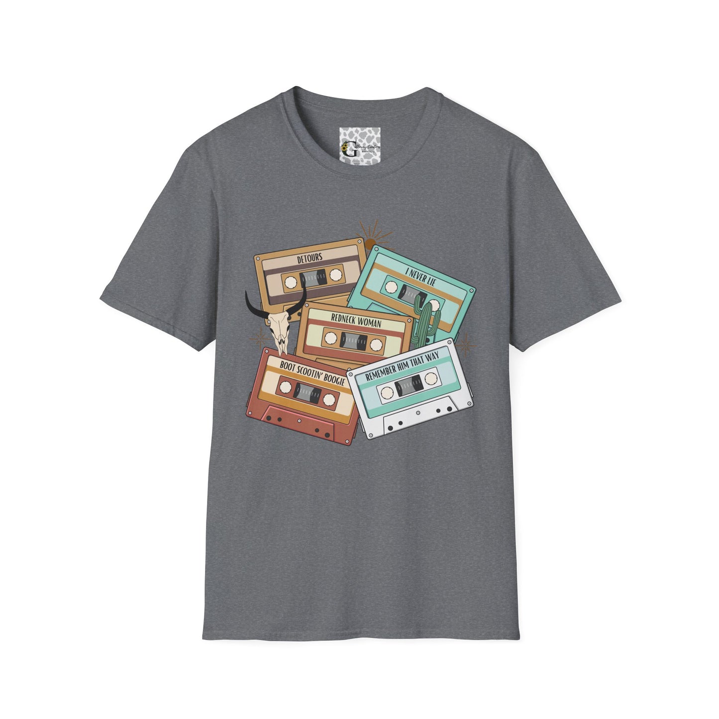 Custom Retro Cassette Tape T-Shirt