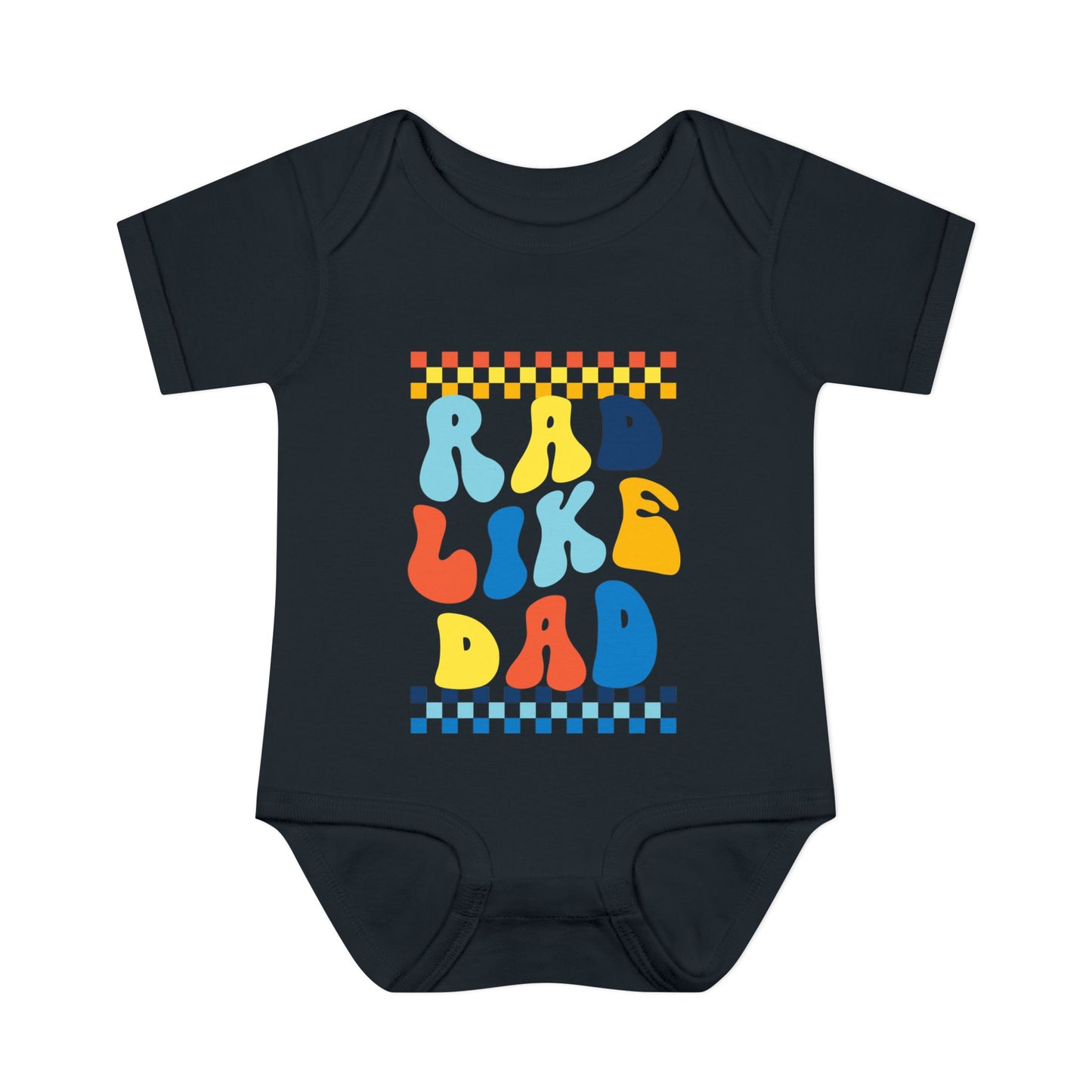 Rad Like Dad Baby Onesie