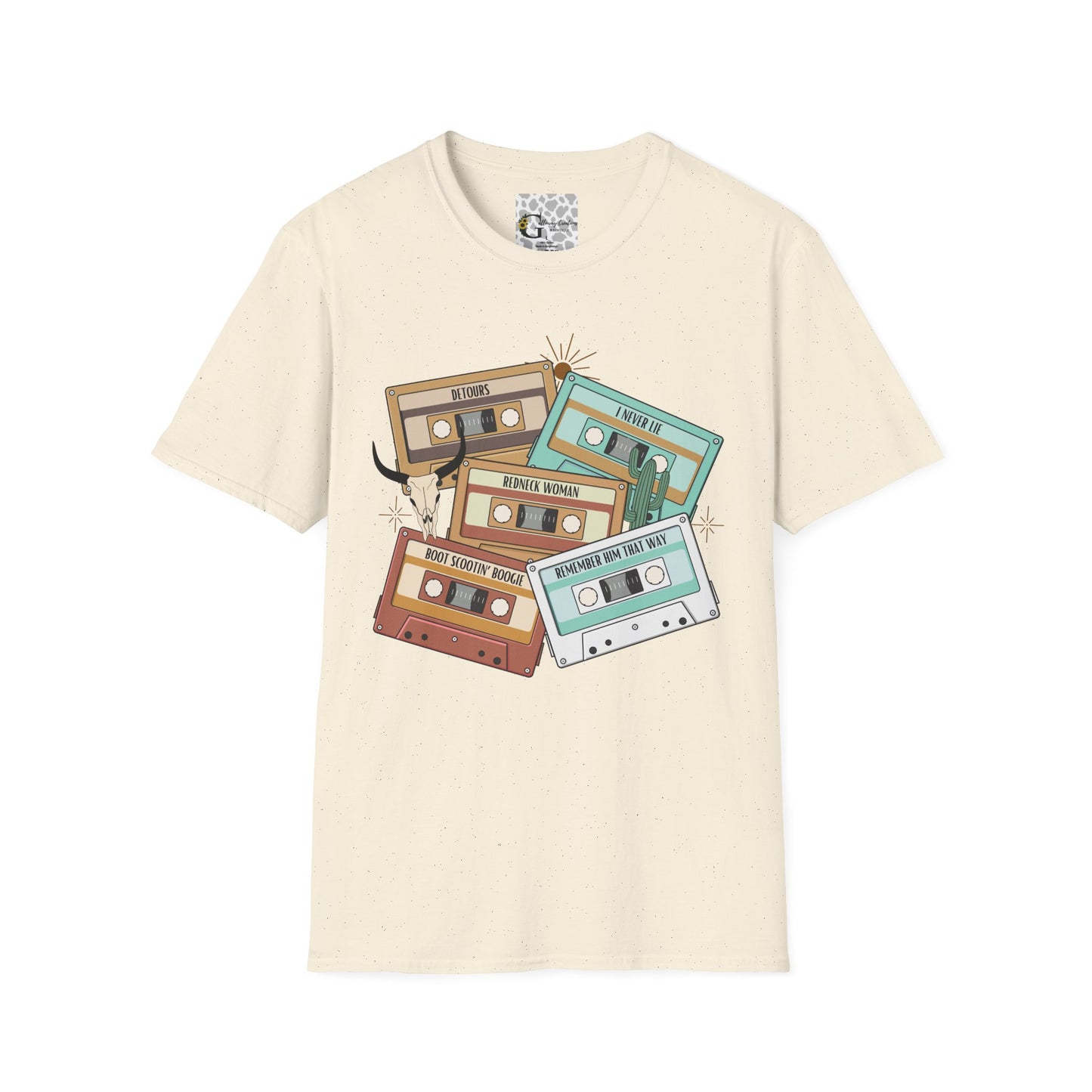 Custom Retro Cassette Tape T-Shirt