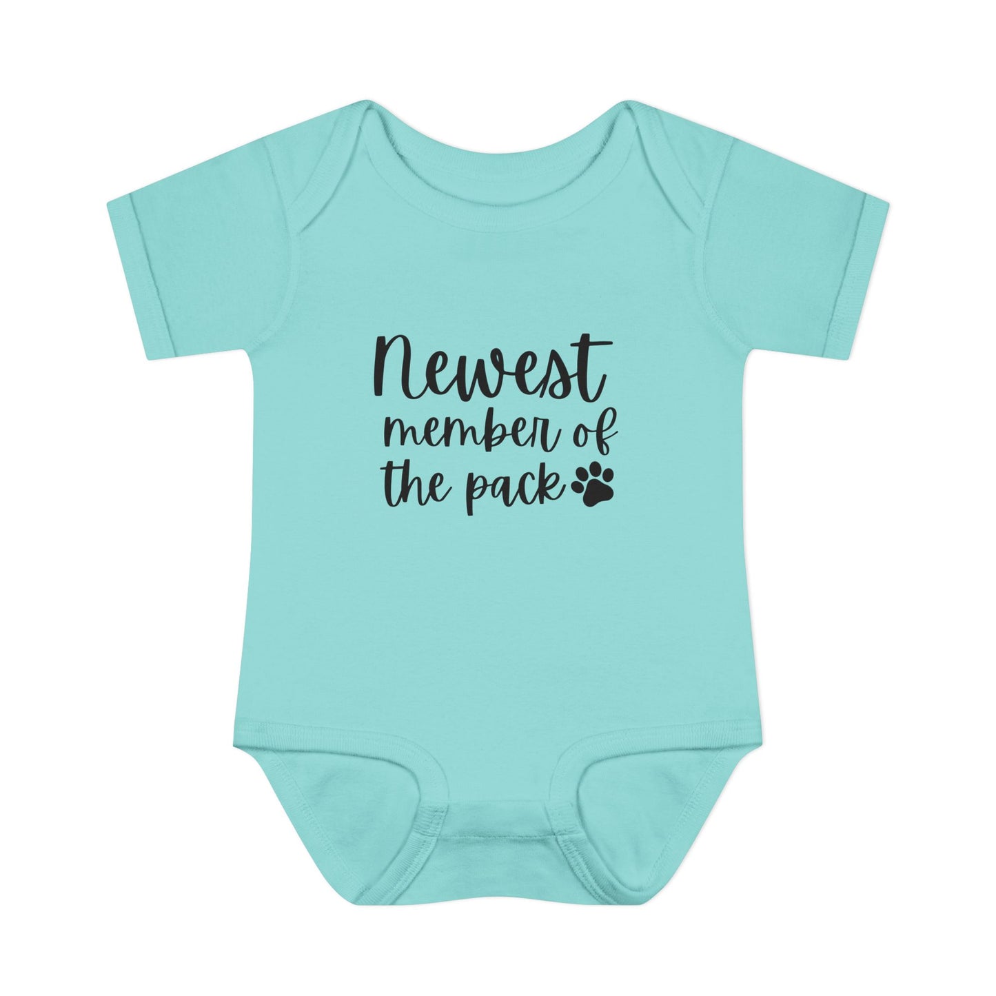 "Newest Member of the Pack" Baby Onesie