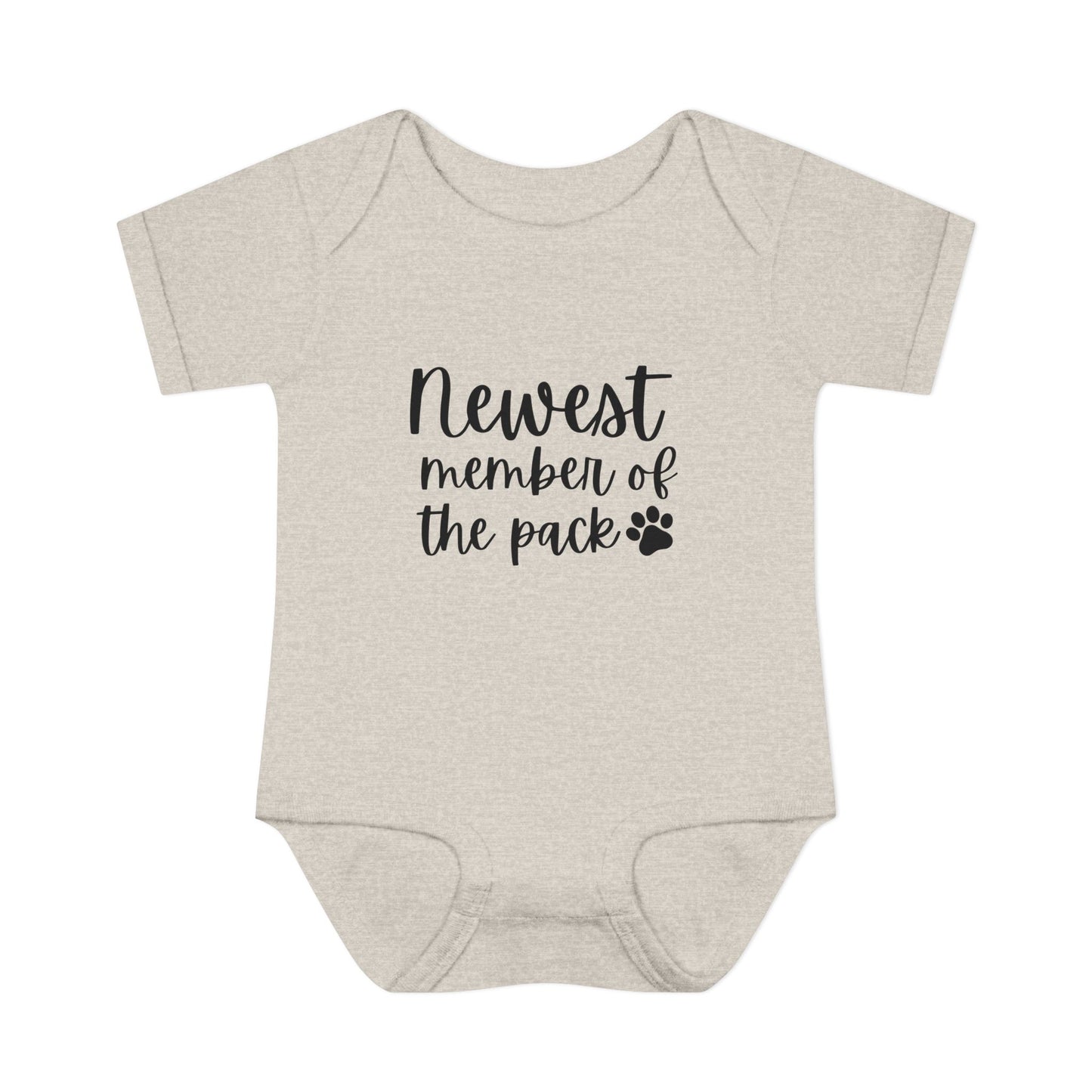 "Newest Member of the Pack" Baby Onesie