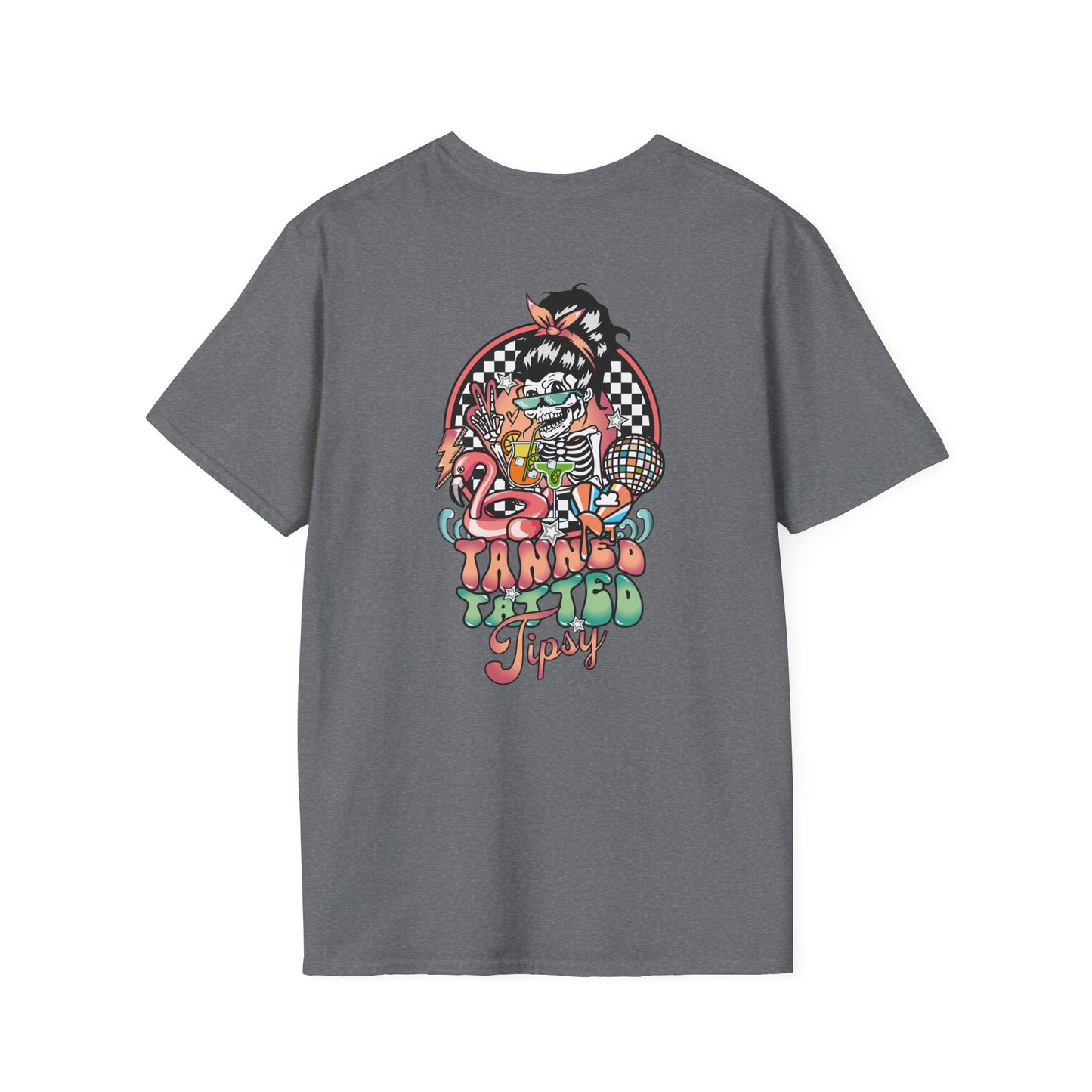 "Tanned Tatted Tipsy" T-Shirt