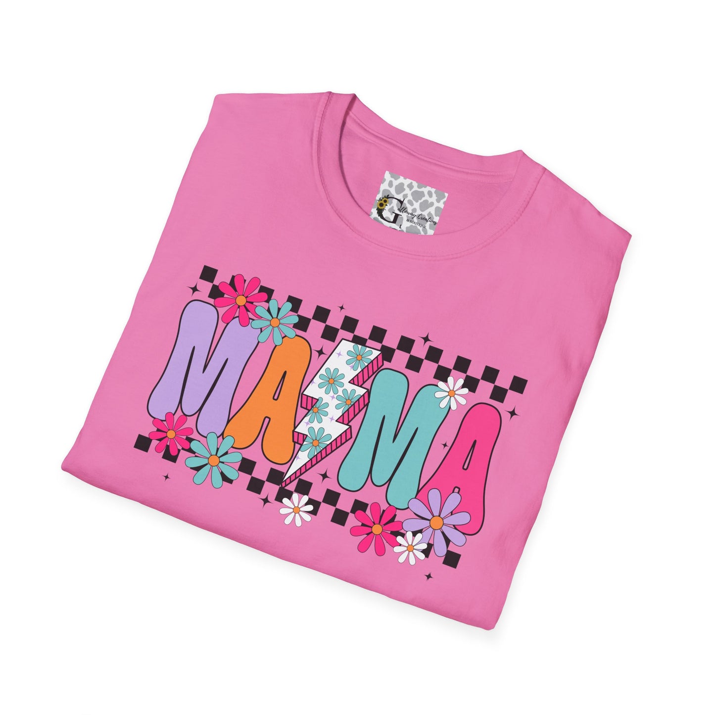 Vibrant 'Mama' Floral T-Shirt