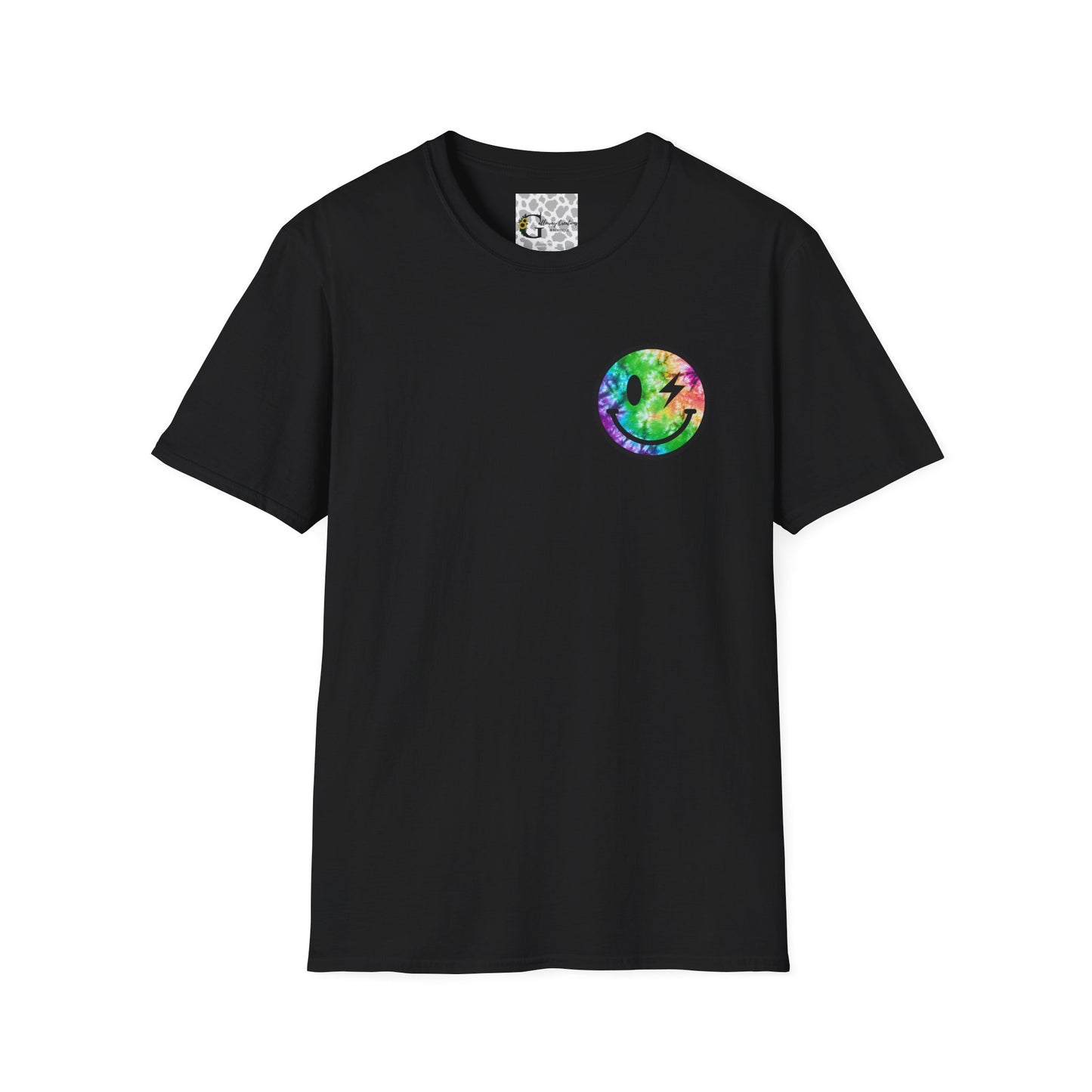 Mama Tie-Dye Smiley Face T-Shirt