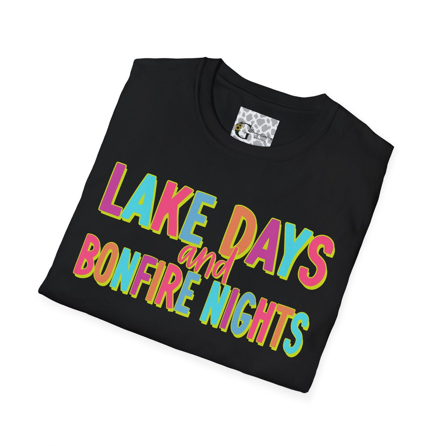 "Lake Days and Bonfire Nights"  T-Shirt