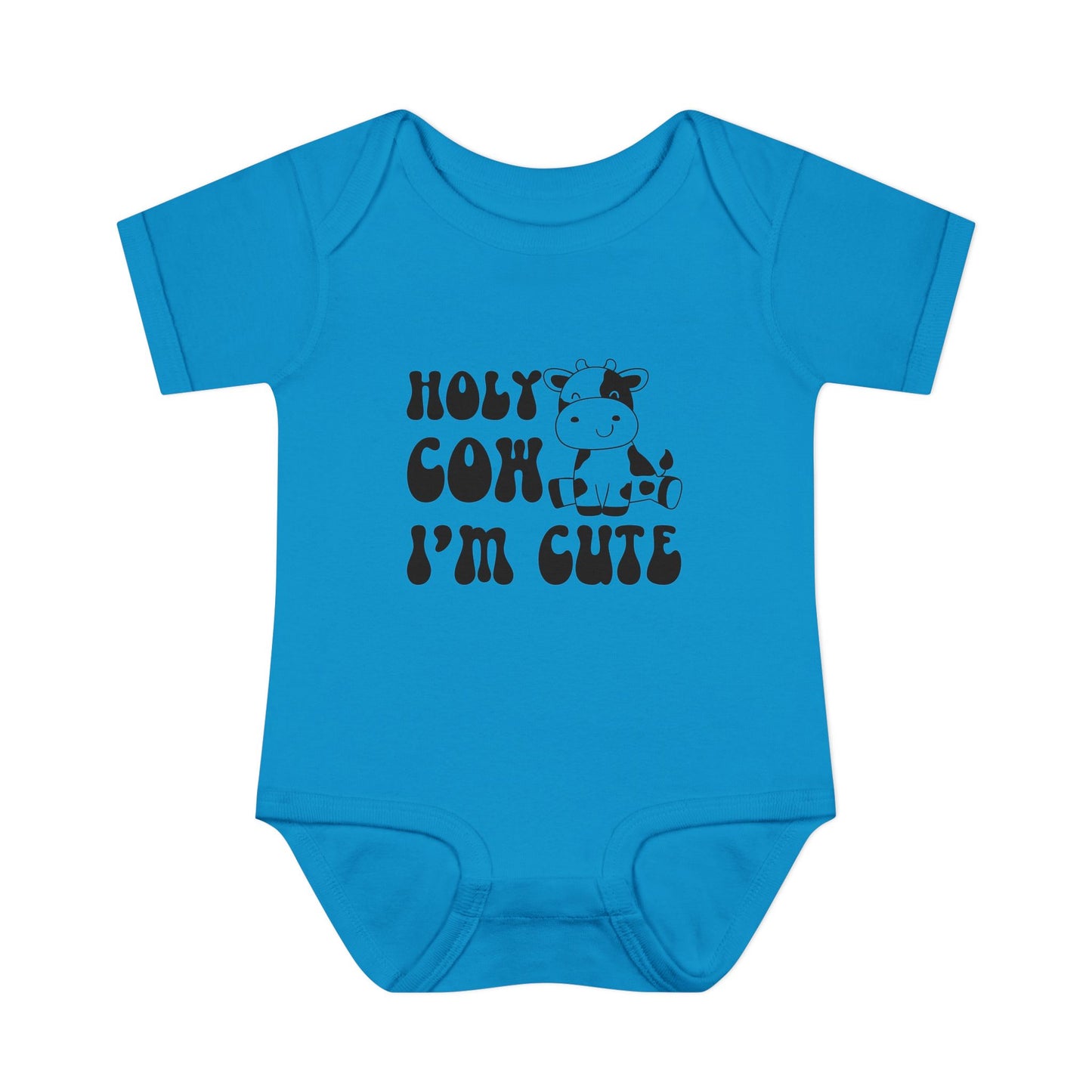 "Holy Cow I'm Cute" Baby Onesie