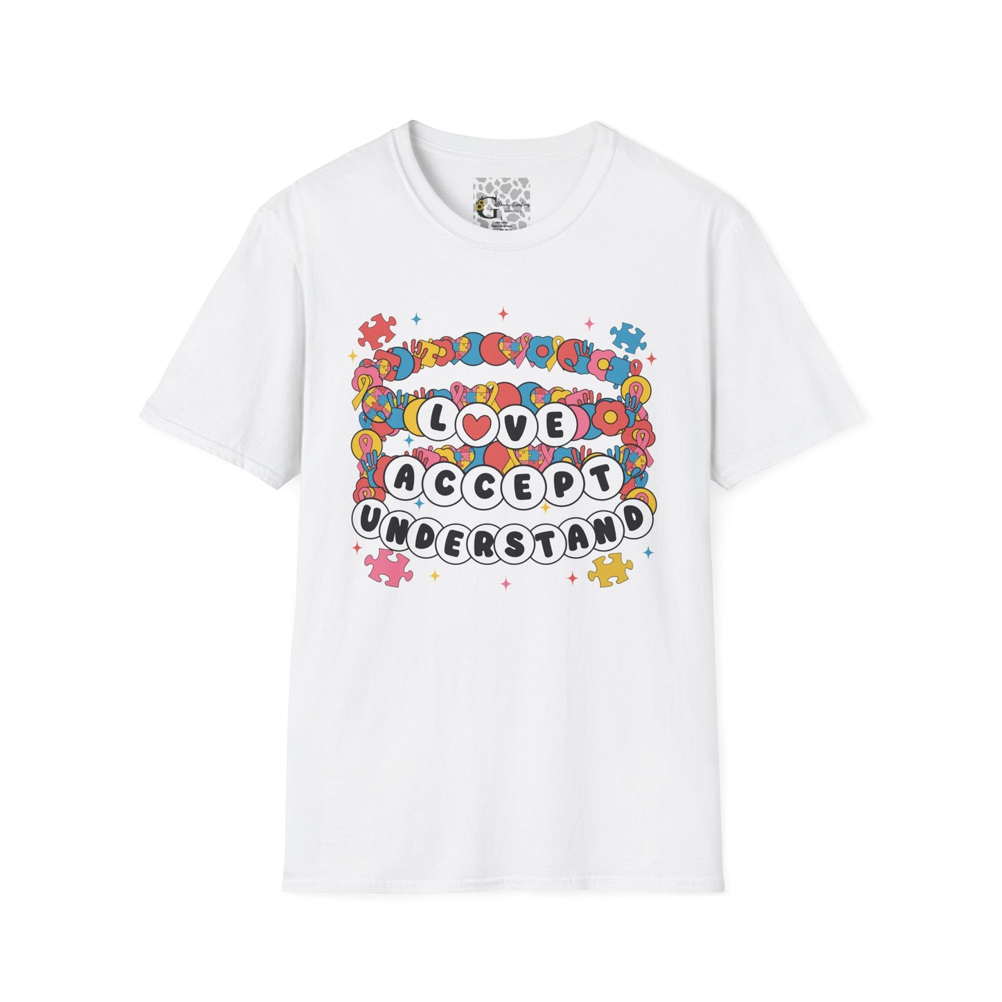 Love, Accept, Understand Autism Awareness T-Shirt