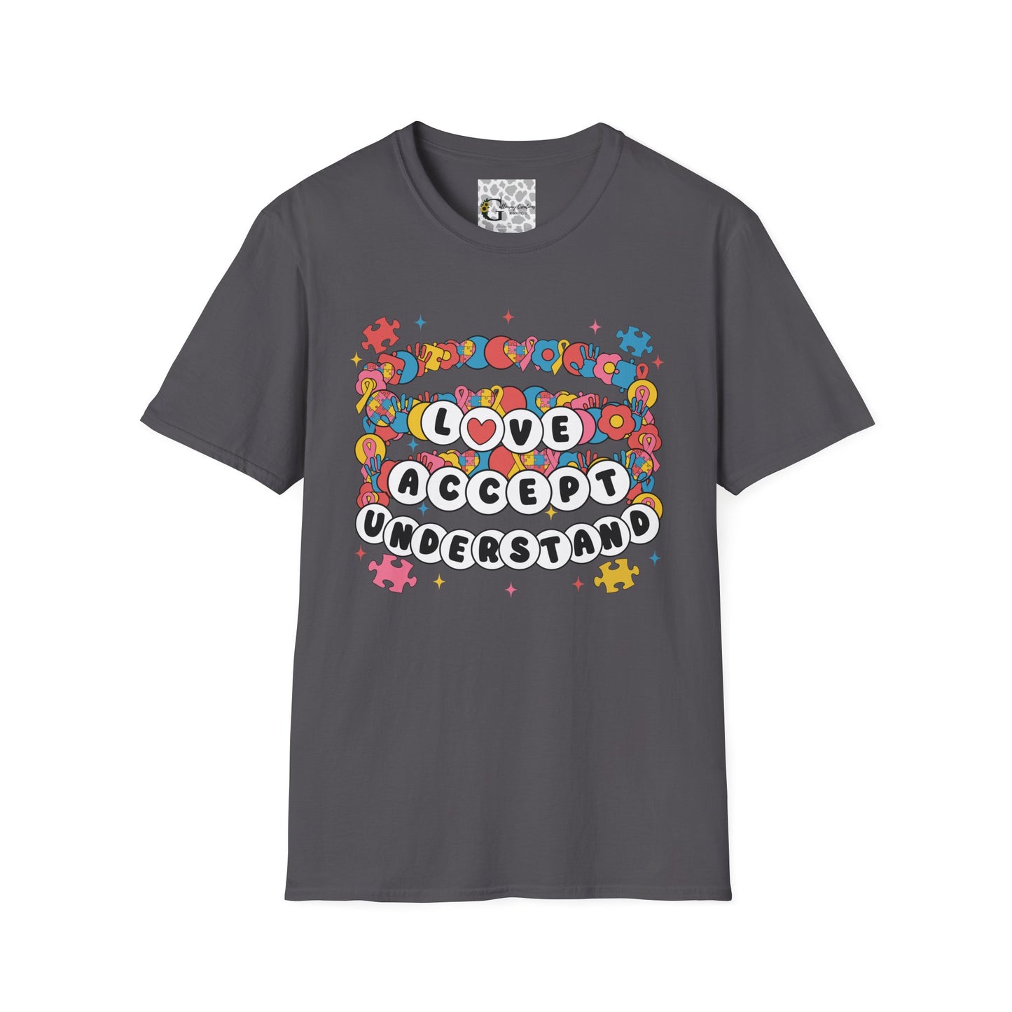 Love, Accept, Understand Autism Awareness T-Shirt