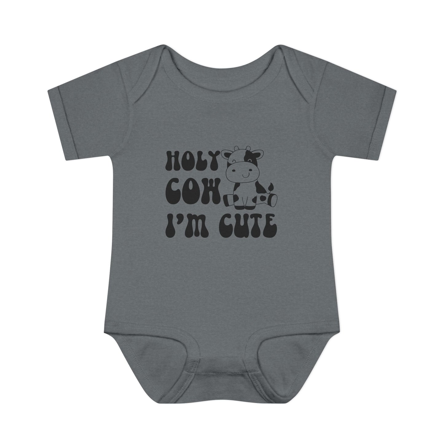 "Holy Cow I'm Cute" Baby Onesie