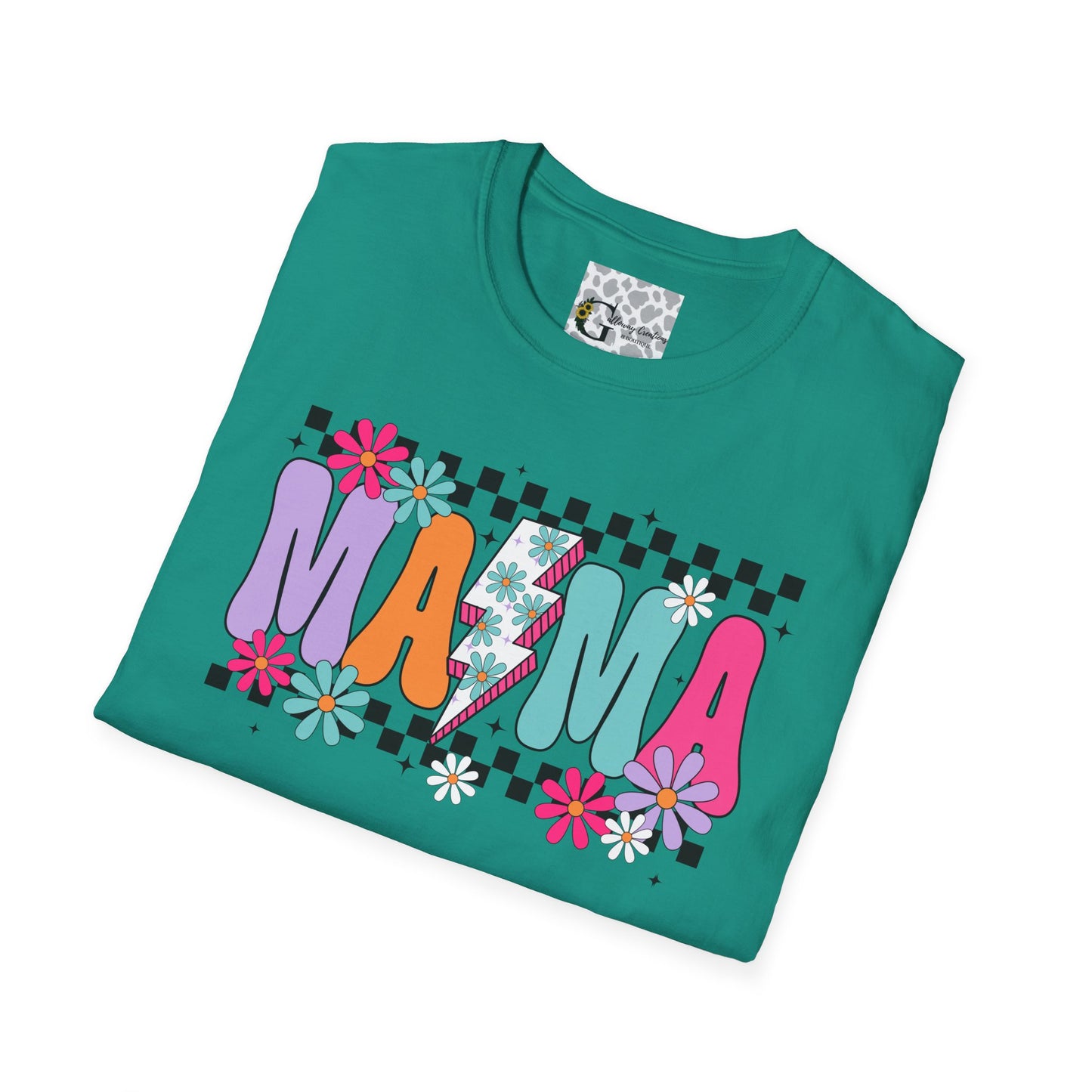 Vibrant 'Mama' Floral T-Shirt