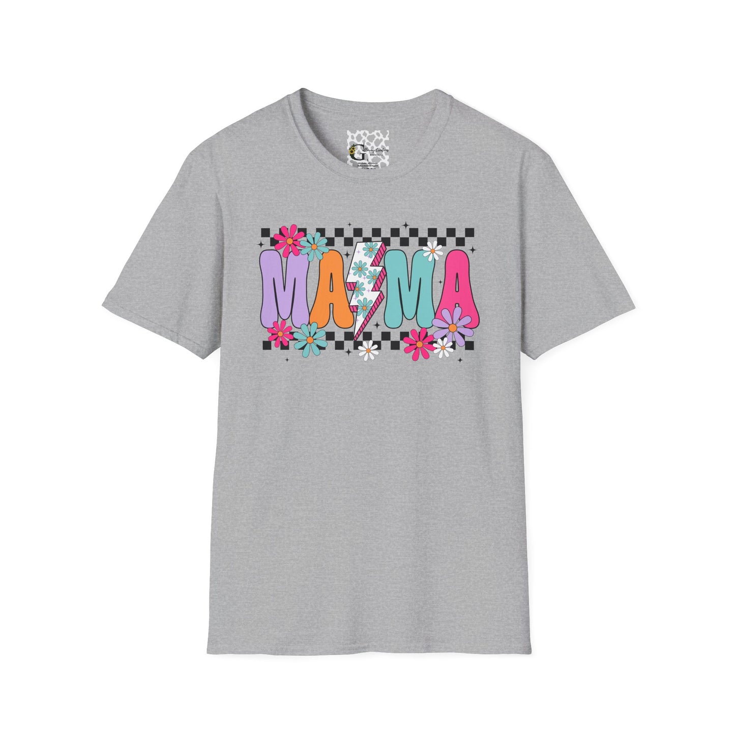 Vibrant 'Mama' Floral T-Shirt