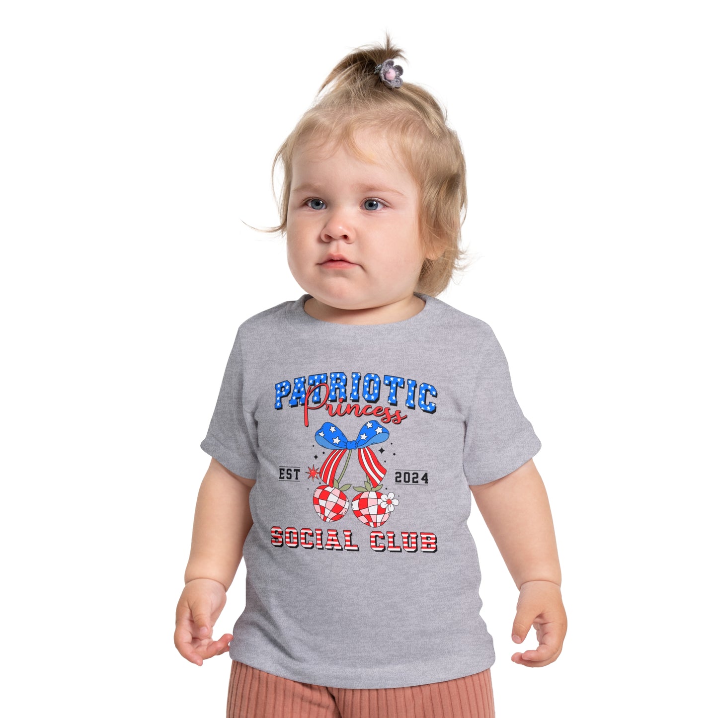 Patriotic Princess Baby T-Shirt