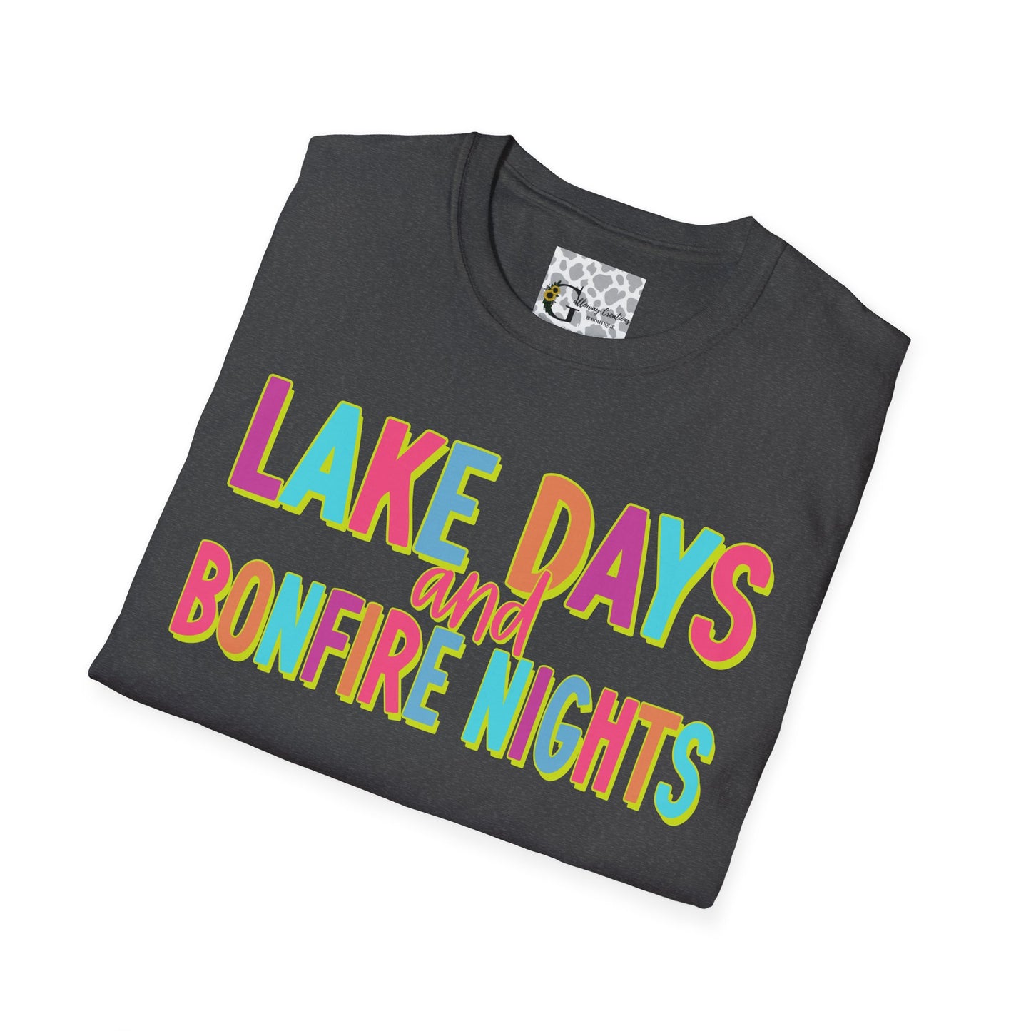 "Lake Days and Bonfire Nights"  T-Shirt