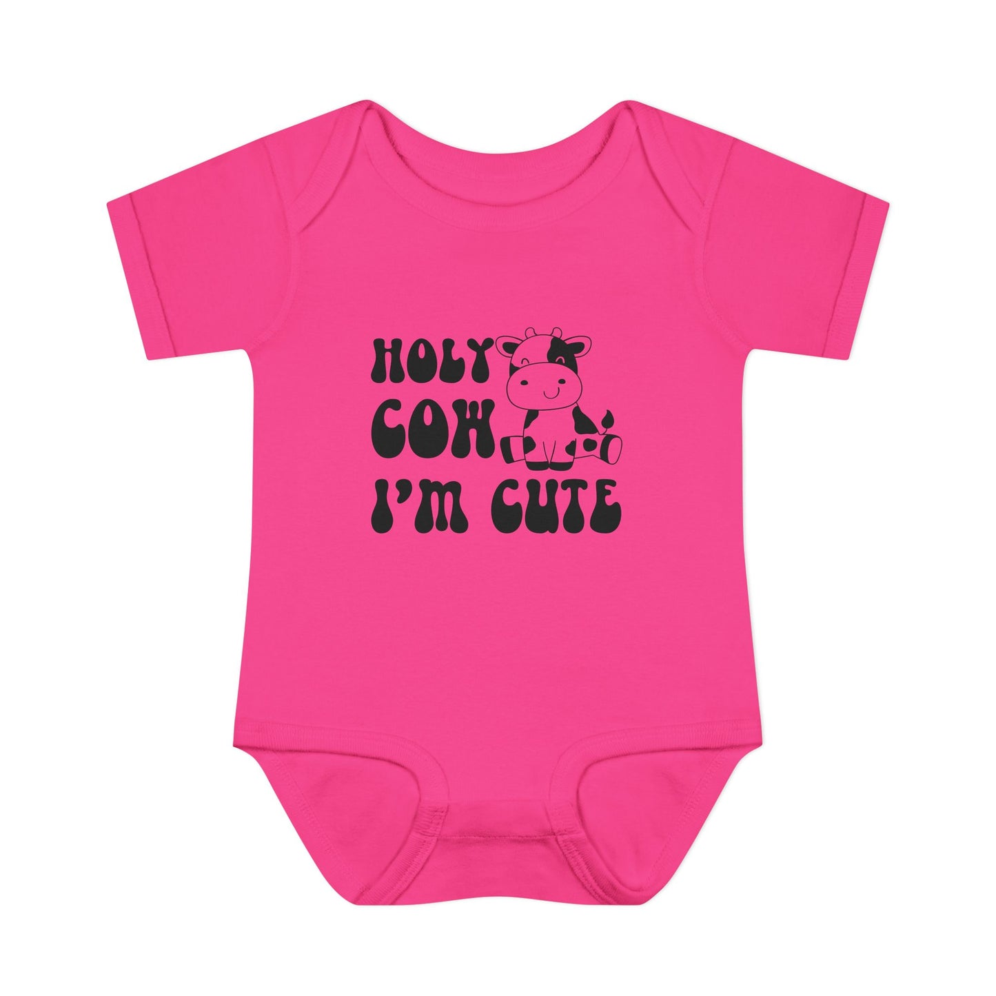 "Holy Cow I'm Cute" Baby Onesie