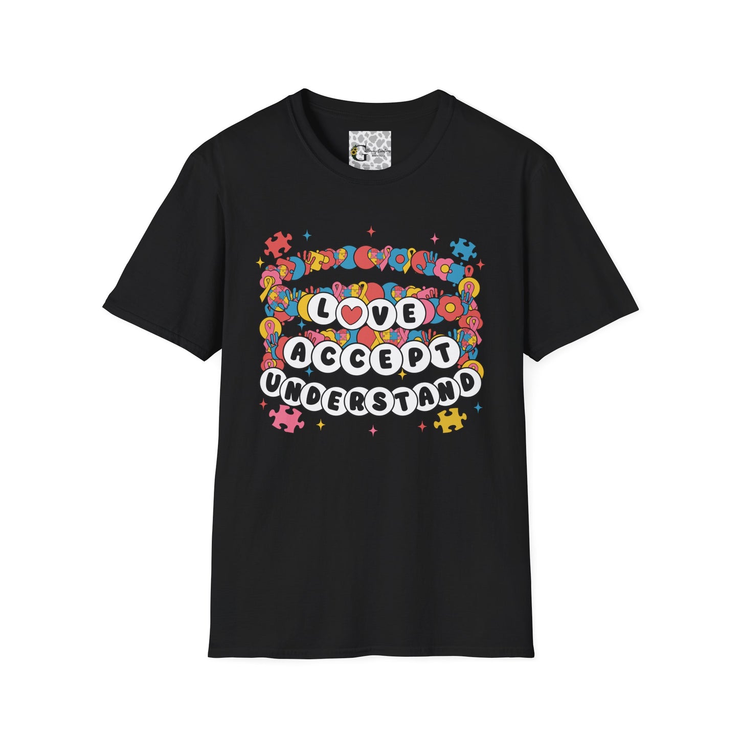 Love, Accept, Understand Autism Awareness T-Shirt